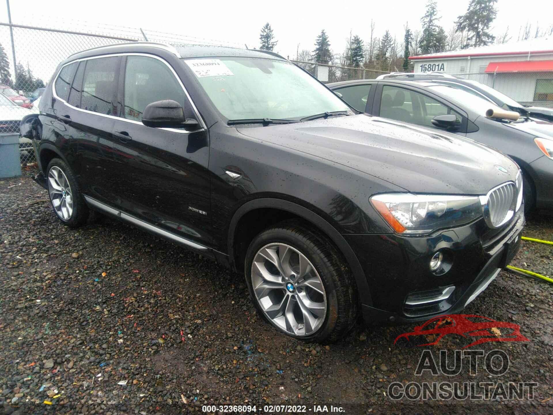BMW X3 2017 - 5UXWX9C55H0T08129