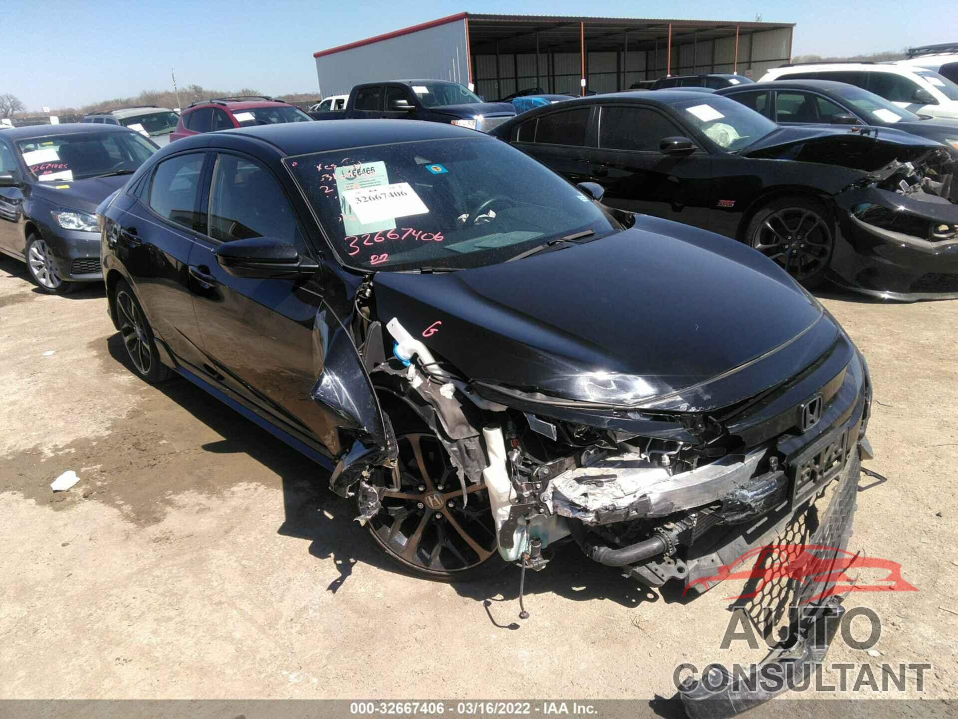 HONDA CIVIC HATCHBACK 2020 - SHHFK7H49LU212906