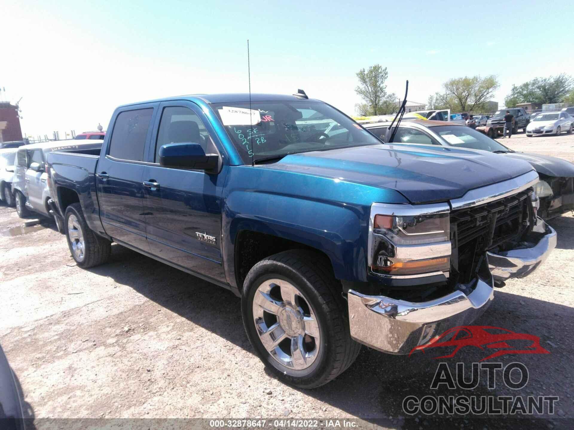 CHEVROLET SILVERADO 1500 2018 - 3GCPCREC1JG271367