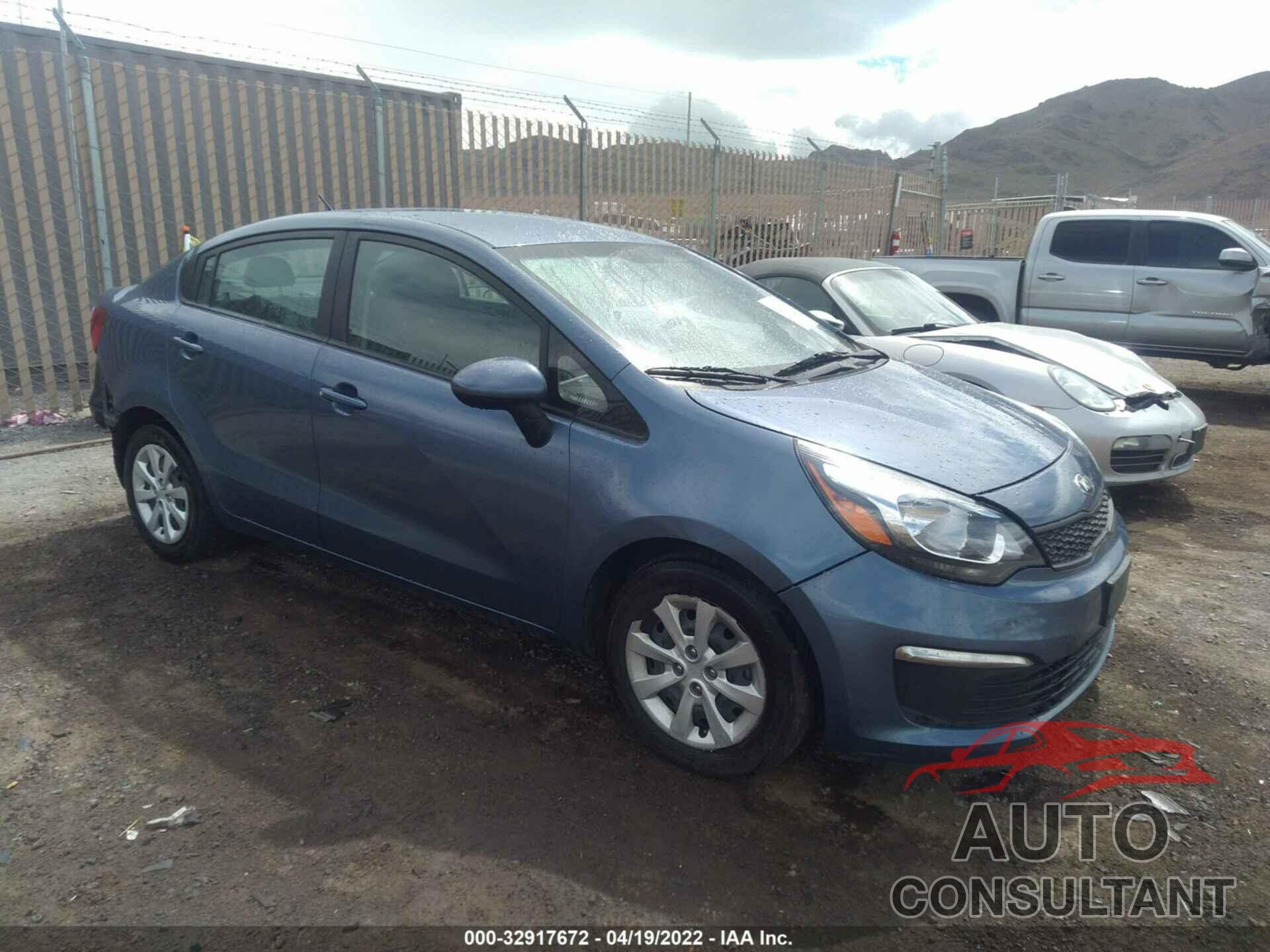KIA RIO 2016 - KNADM4A34G6601163