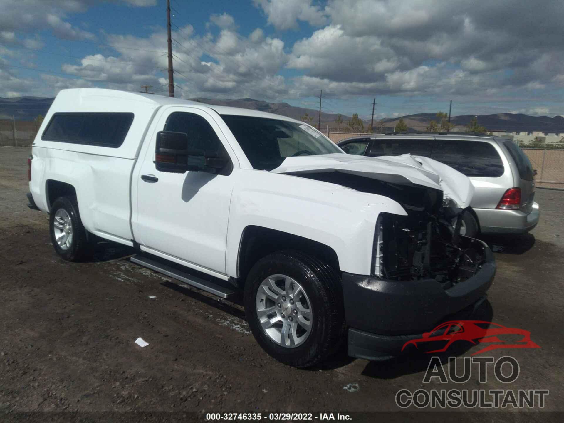 CHEVROLET SILVERADO 1500 2016 - 1GCNCNEC5GZ365549