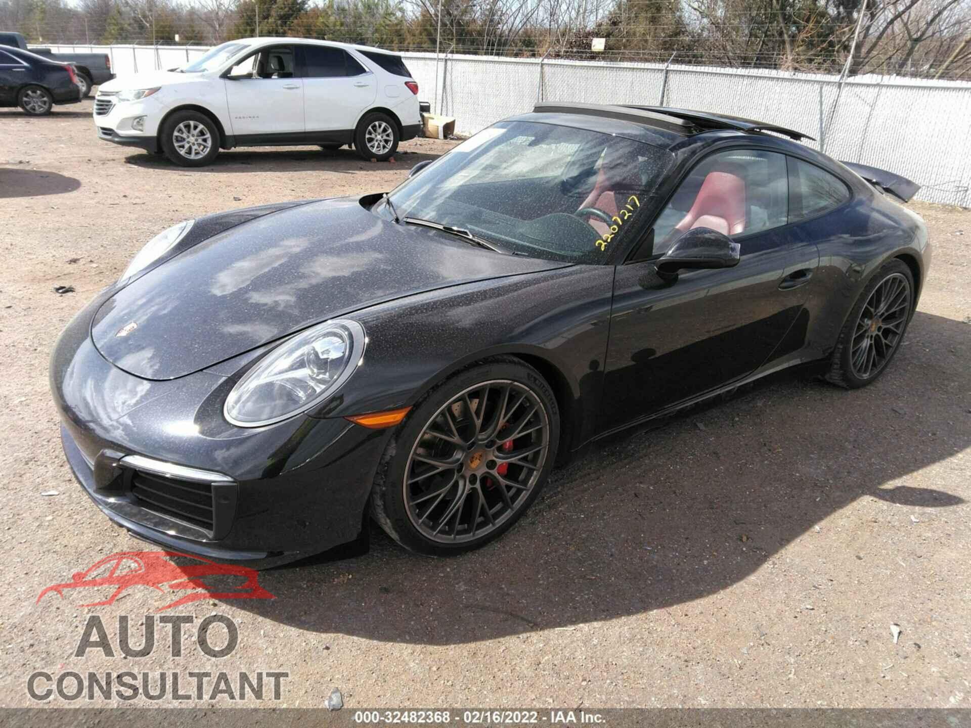 PORSCHE 911 2018 - WP0AB2A92JS123554