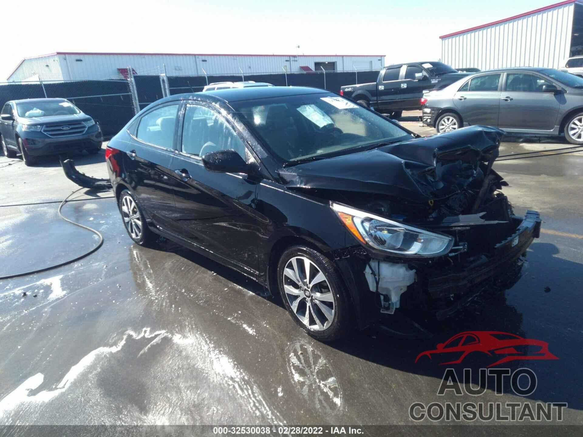 HYUNDAI ACCENT 2017 - KMHCT4AE3HU284343