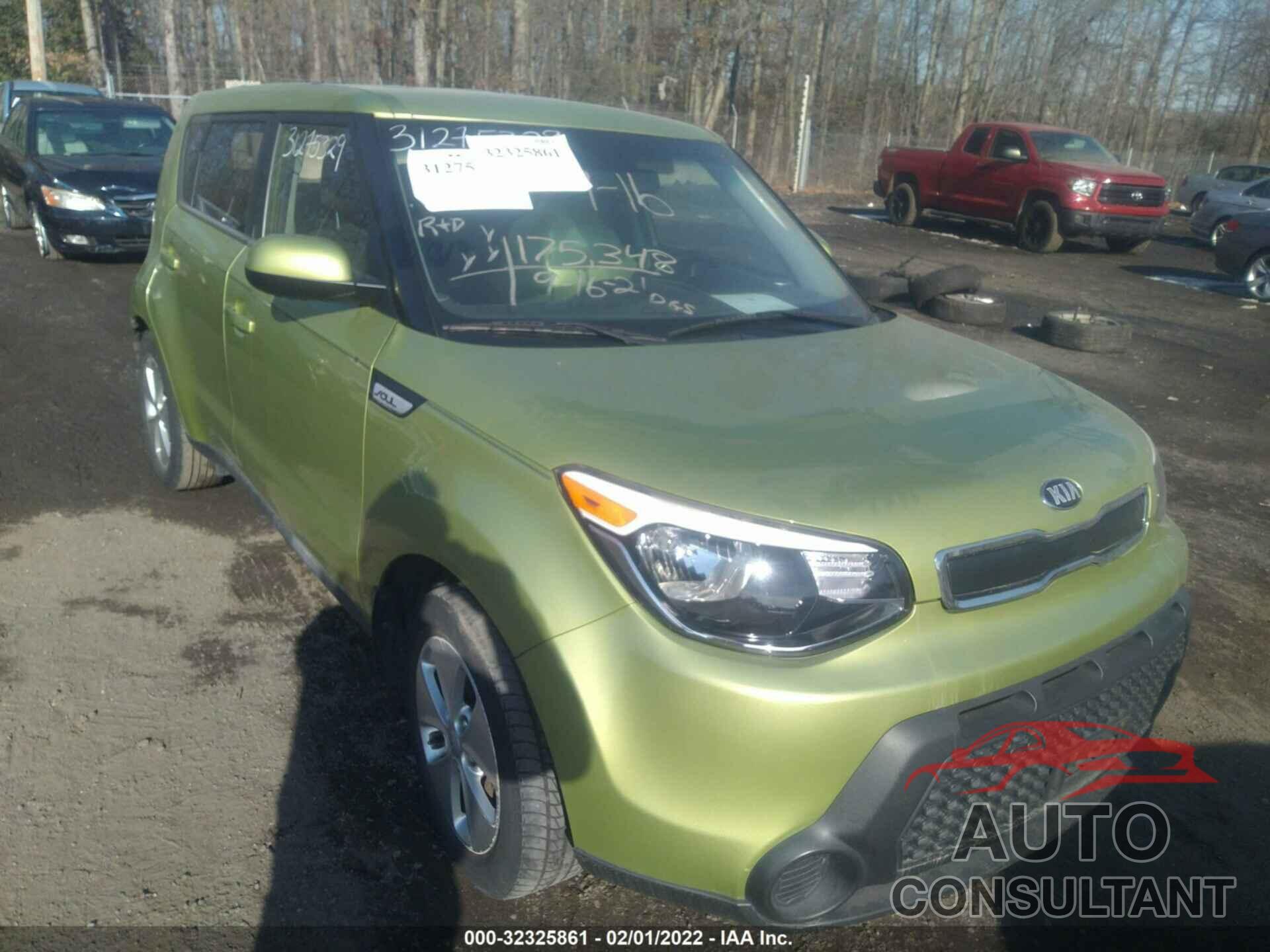 KIA SOUL 2016 - KNDJN2A26G7821798