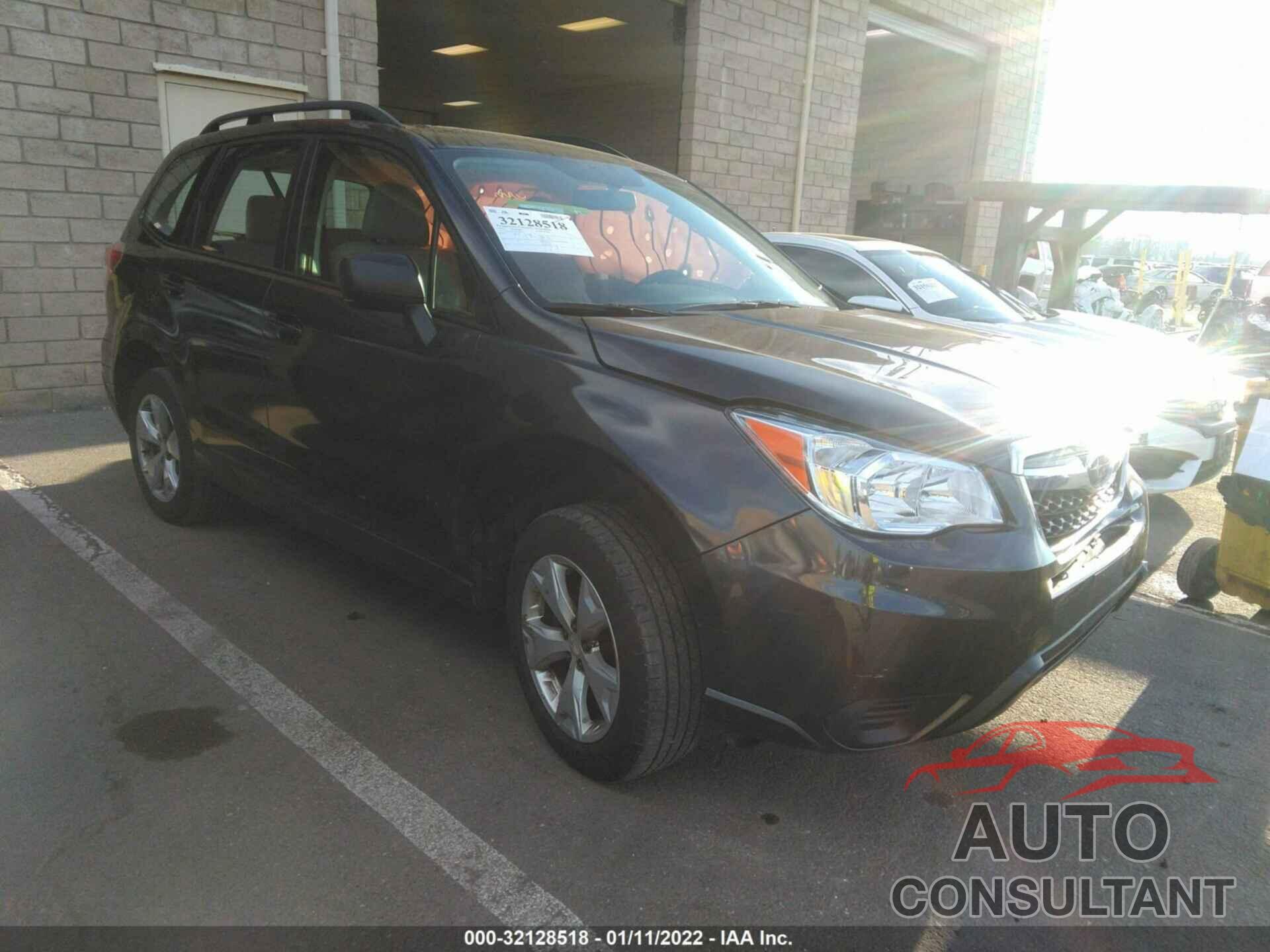 SUBARU FORESTER 2016 - JF2SJABC6GH510319