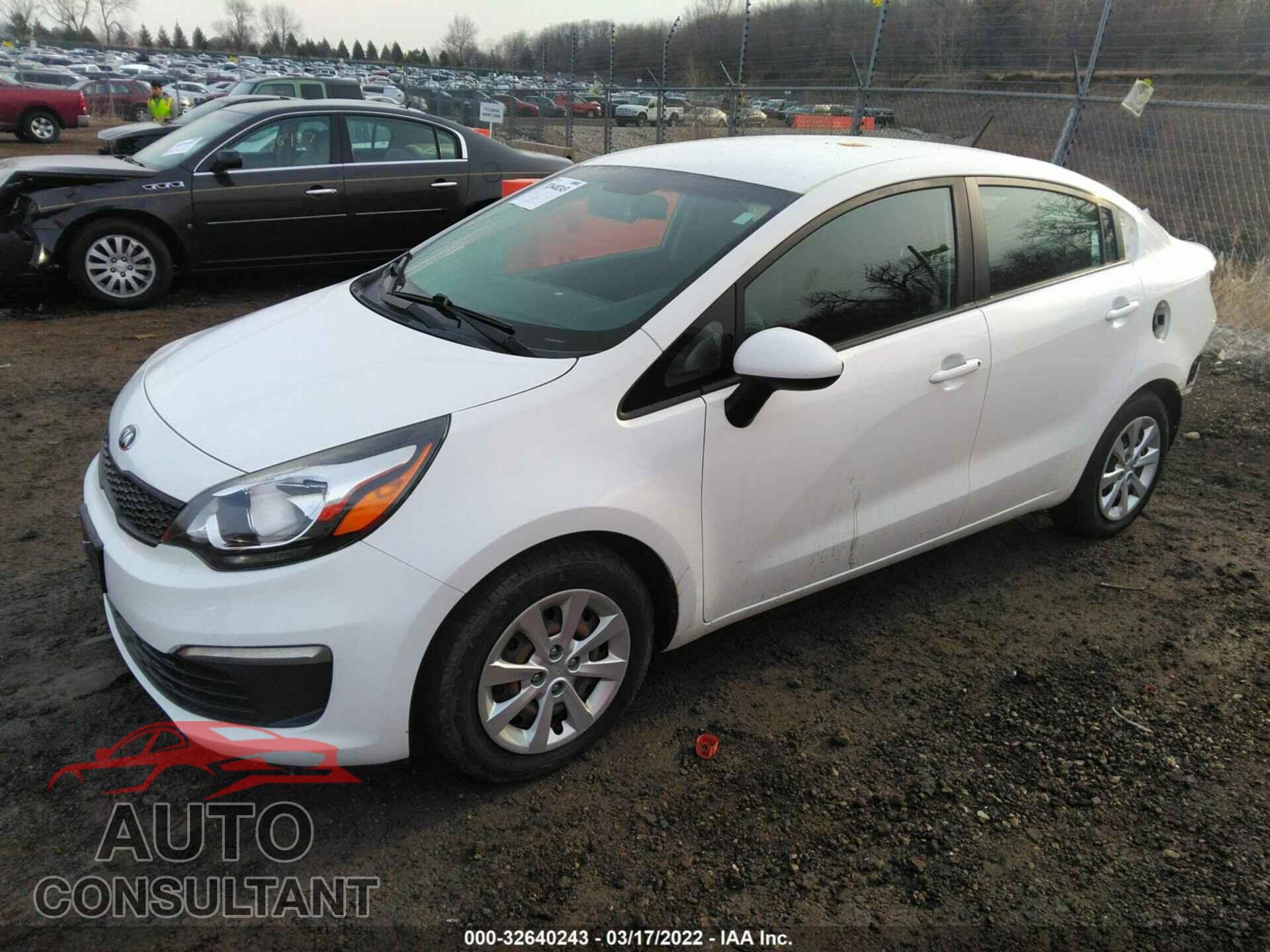 KIA RIO 2017 - KNADM4A31H6006563