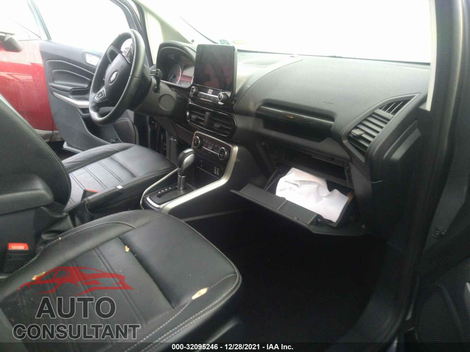 FORD ECOSPORT 2020 - MAJ6S3KL3LC367559