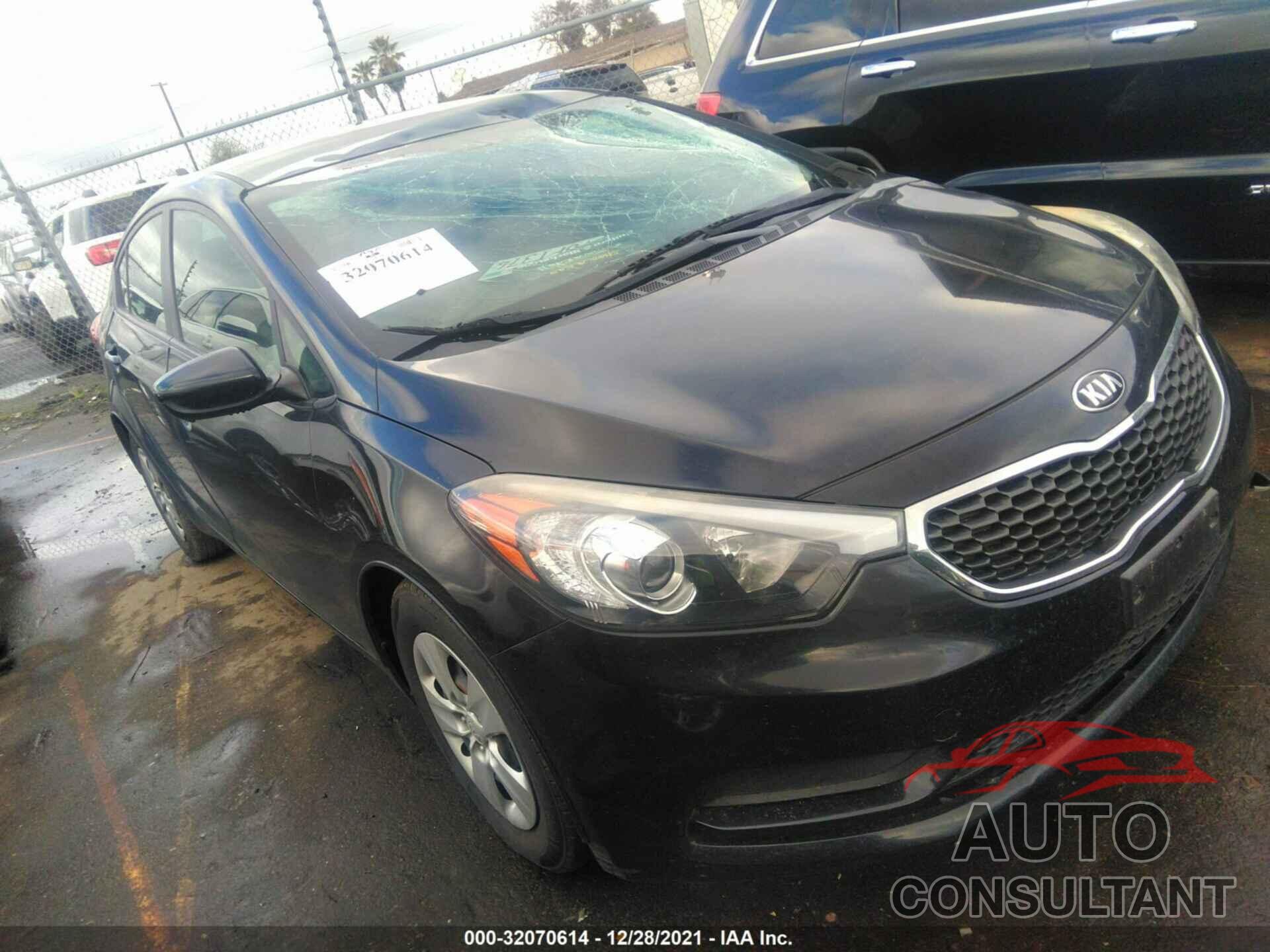 KIA FORTE 2016 - KNAFK4A63G5559034