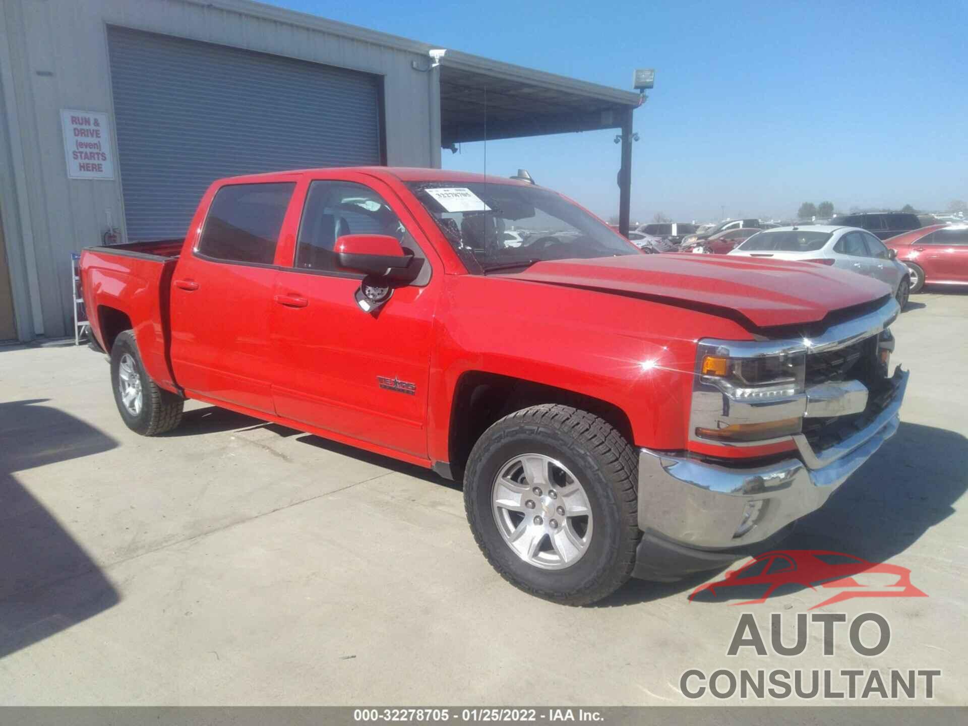 CHEVROLET SILVERADO 1500 2018 - 3GCPCREC3JG554255