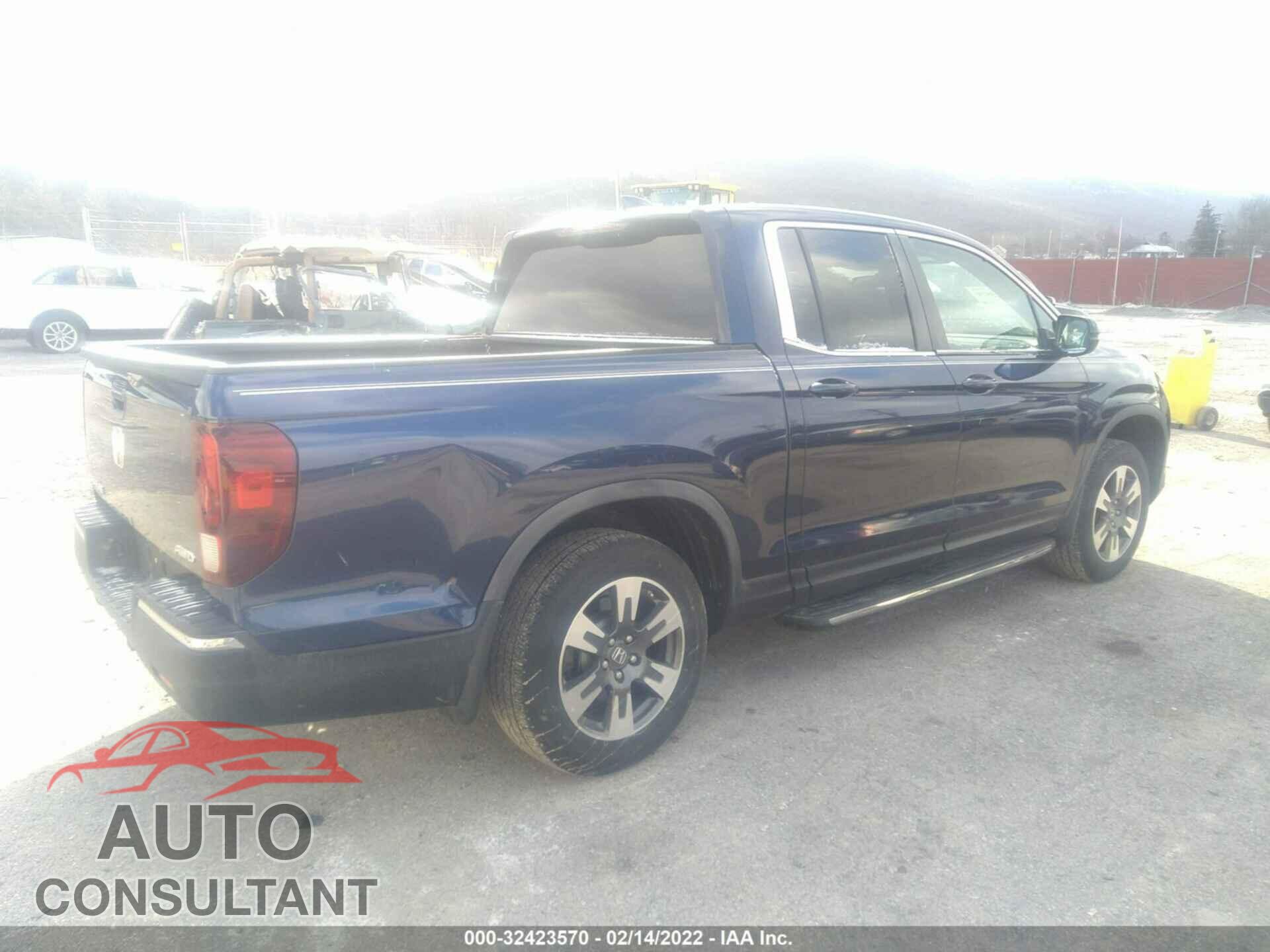 HONDA RIDGELINE 2017 - 5FPYK3F56HB006178