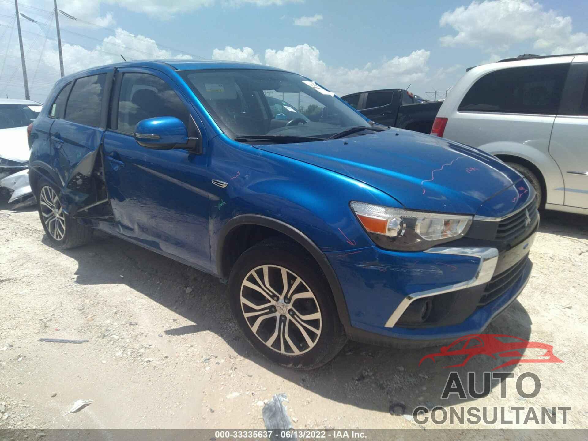 MITSUBISHI OUTLANDER SPORT 2016 - JA4AP3AUXGZ060161