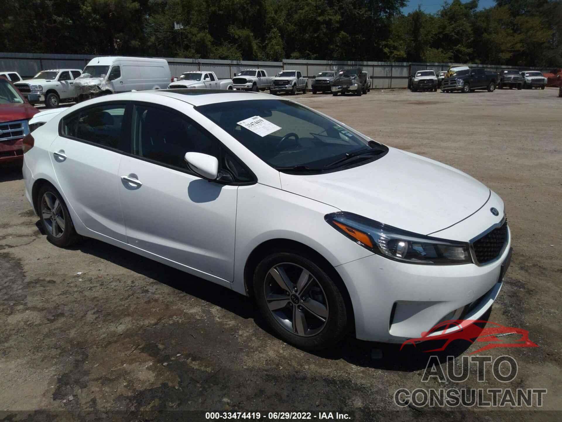 KIA FORTE 2018 - 3KPFL4A70JE272206