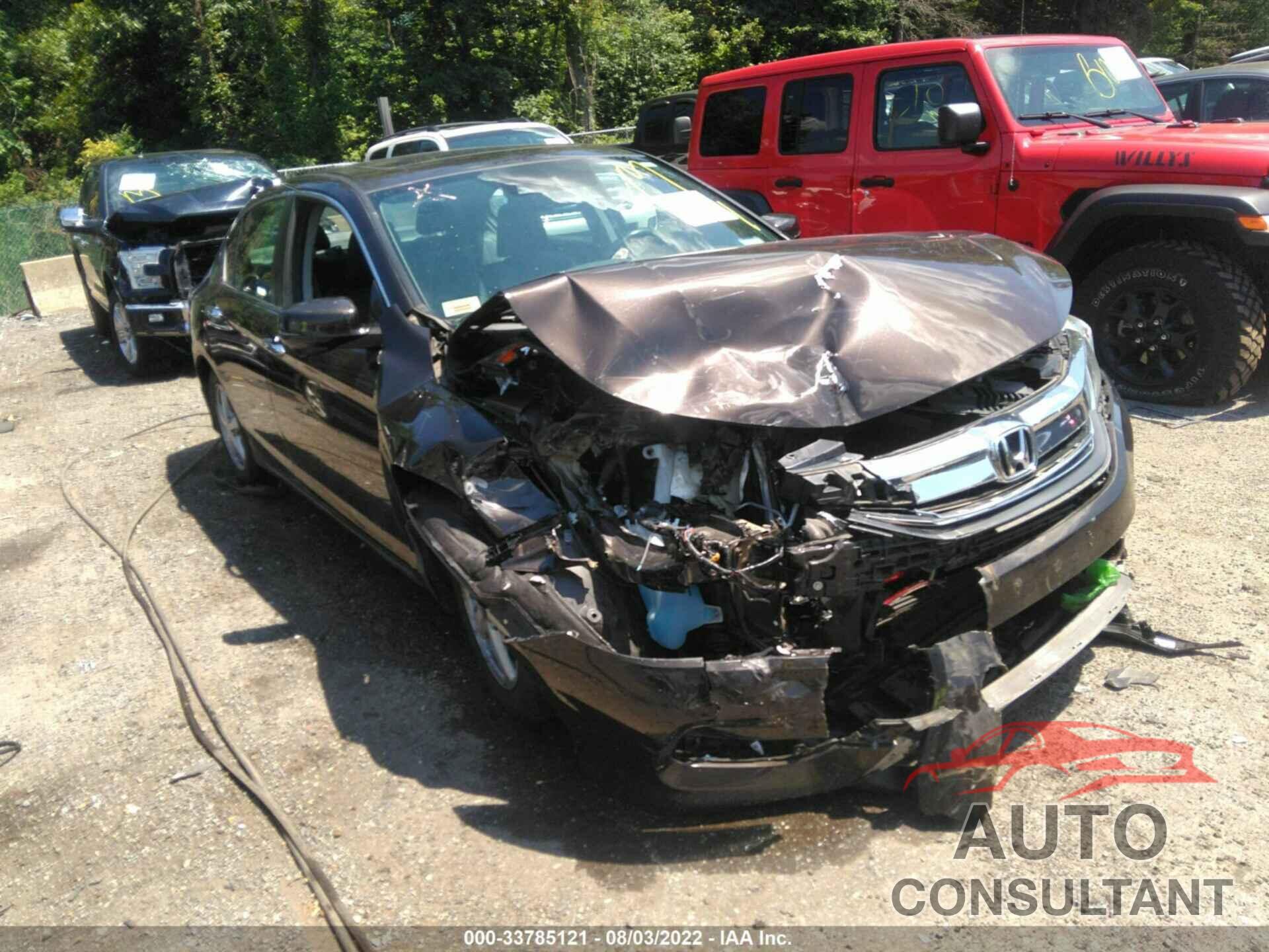 HONDA ACCORD SEDAN 2016 - 1HGCR2F93GA224969