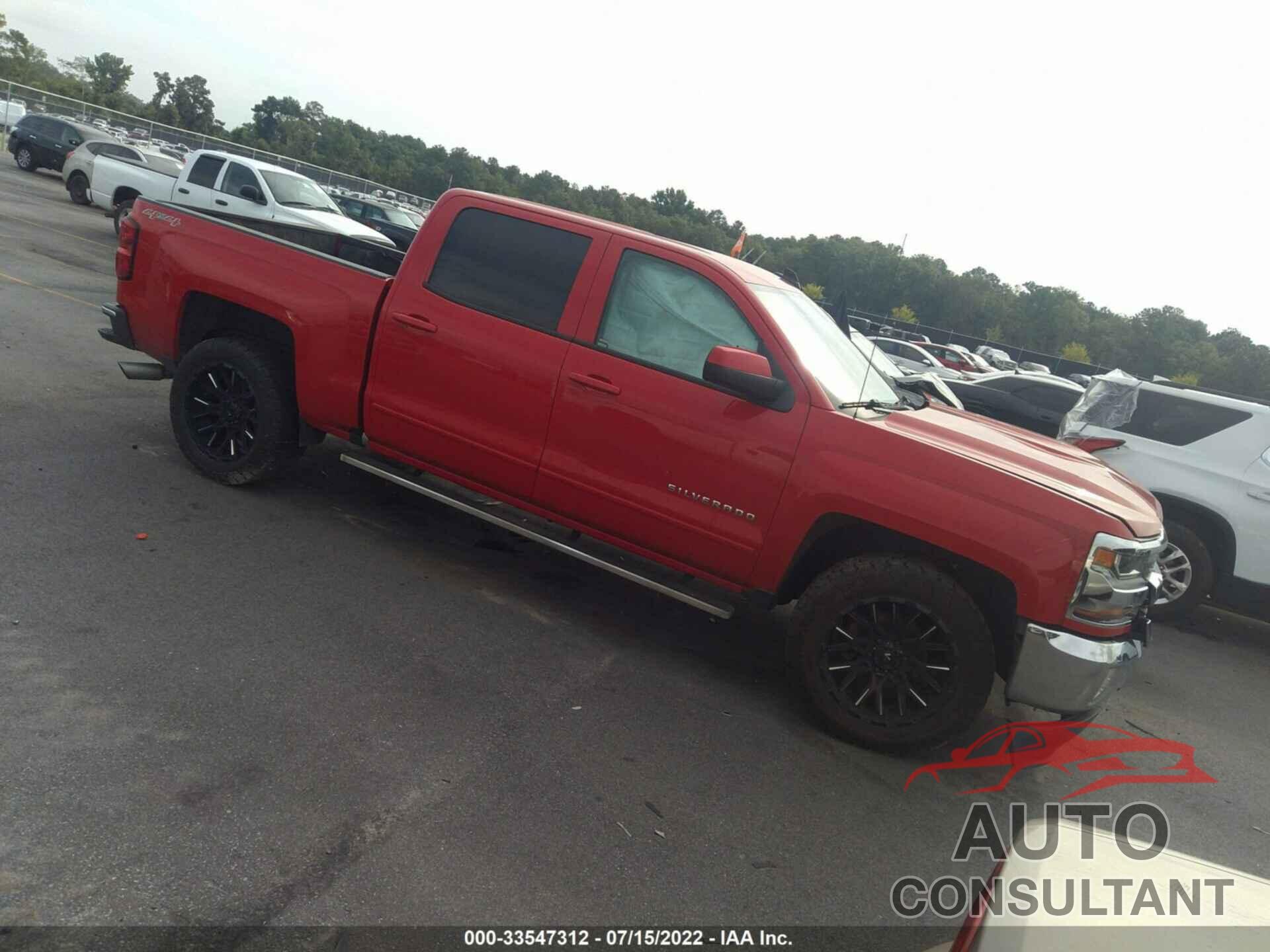 CHEVROLET SILVERADO 1500 2016 - 3GCUKREC3GG283437