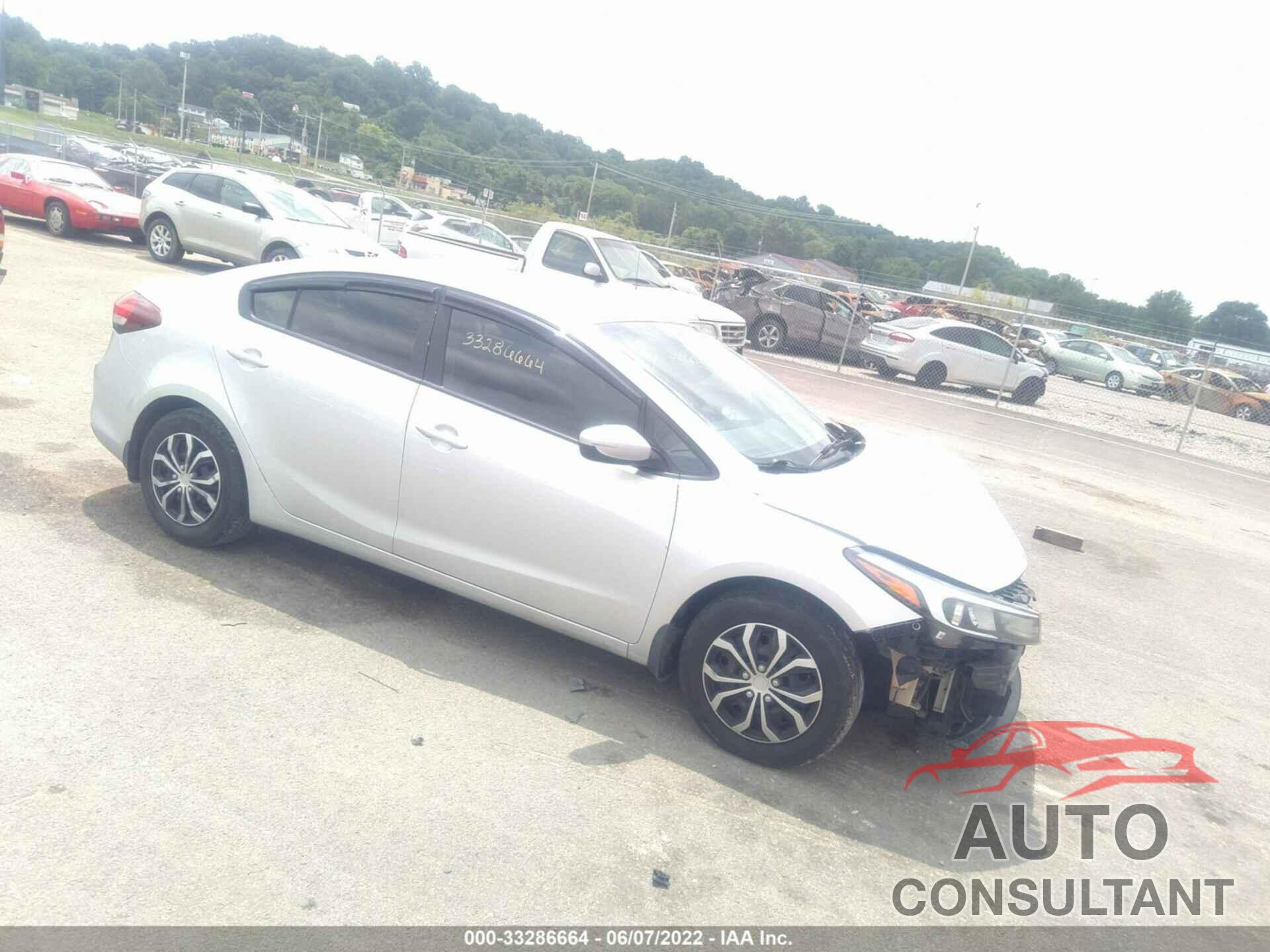 KIA FORTE 2017 - 3KPFK4A79HE084782