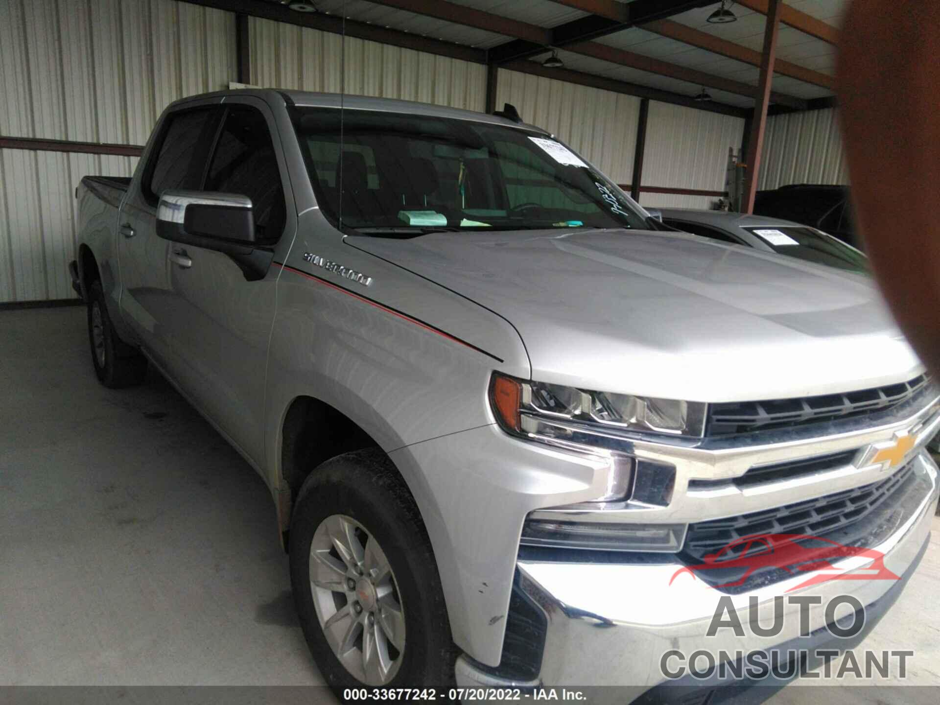 CHEVROLET SILVERADO 1500 2021 - 3GCPWCEK3MG289692