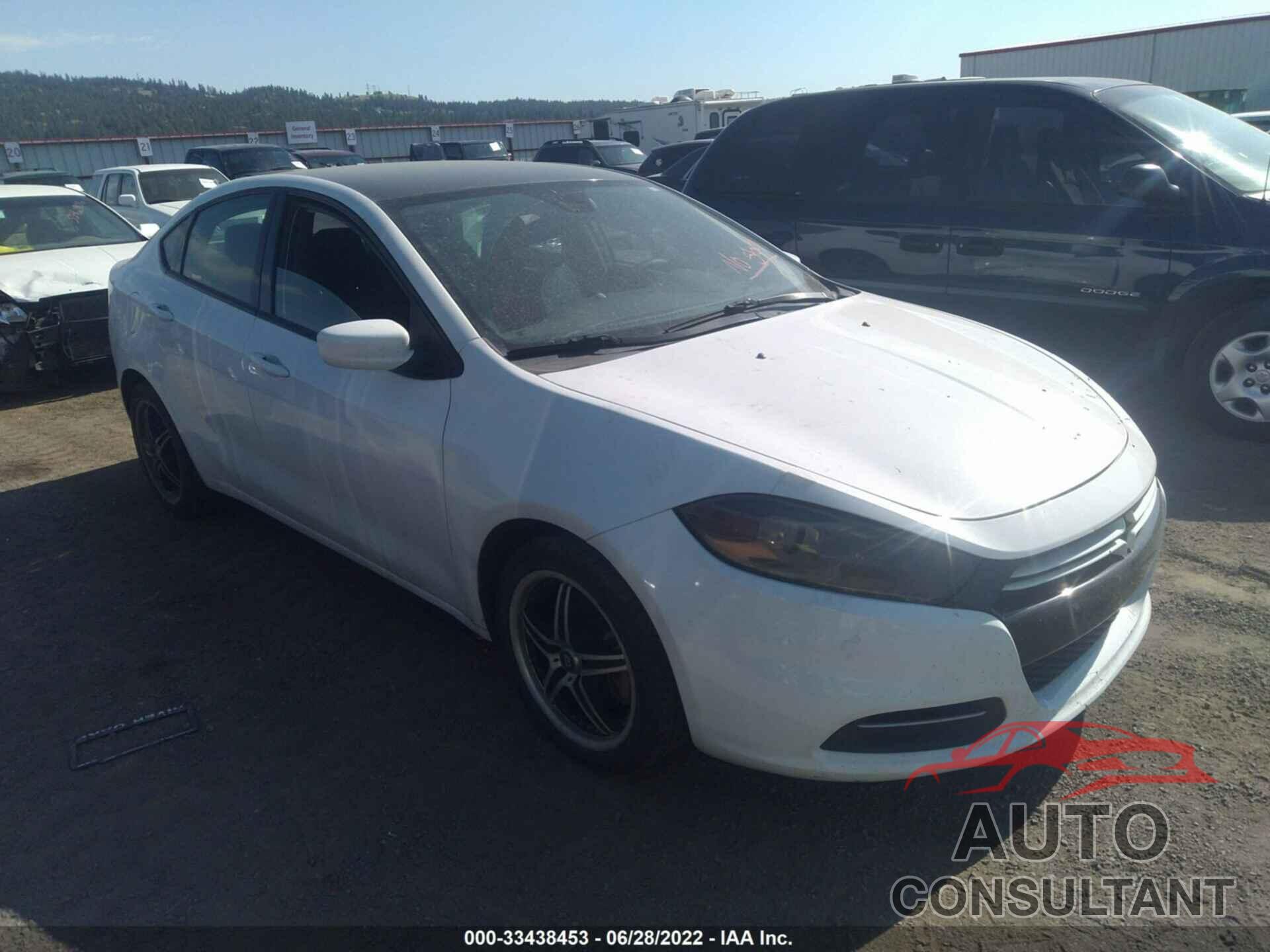 DODGE DART 2016 - 1C3CDFAA5GD644984