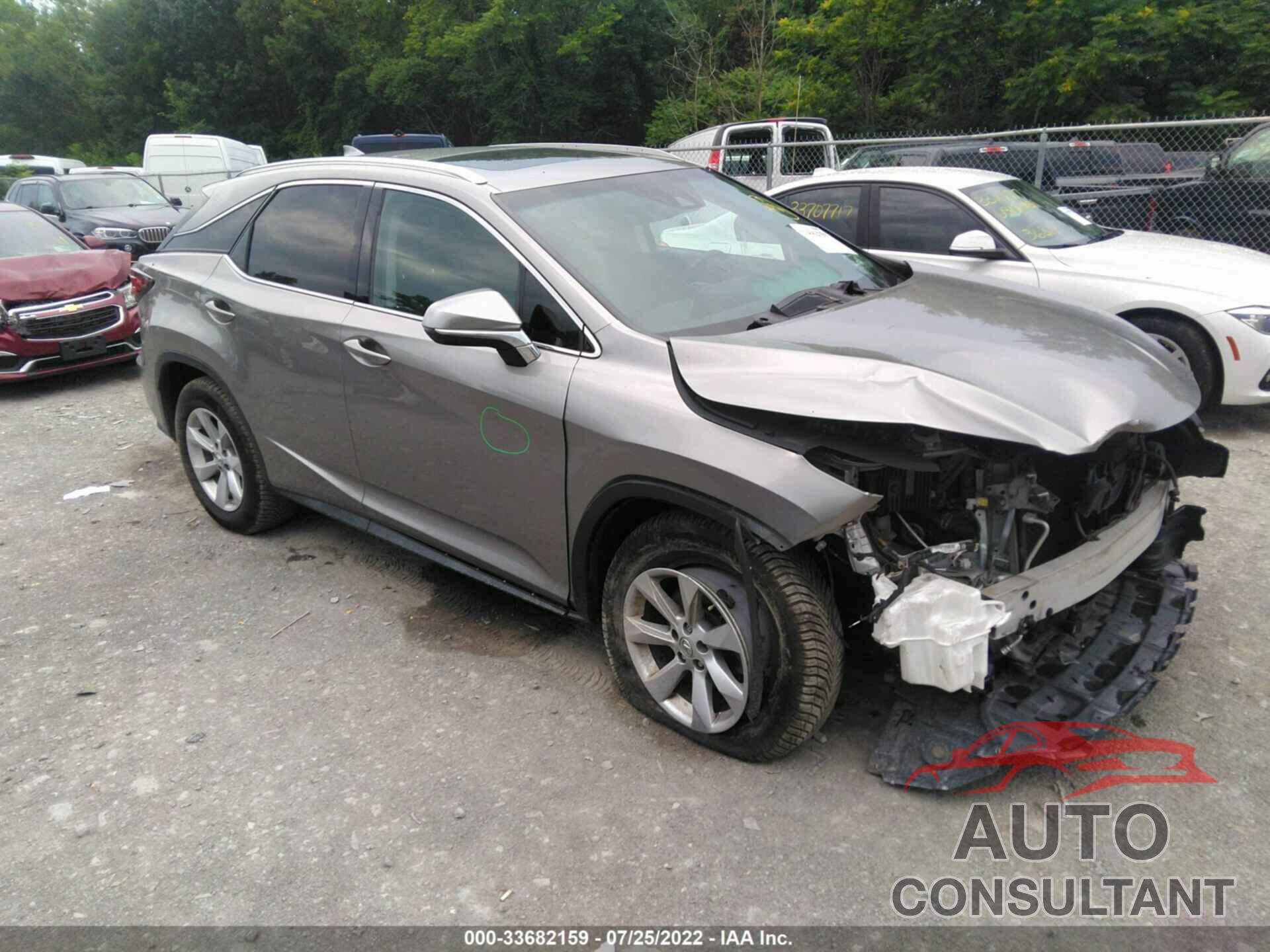 LEXUS RX 2017 - 2T2BZMCA5HC088518