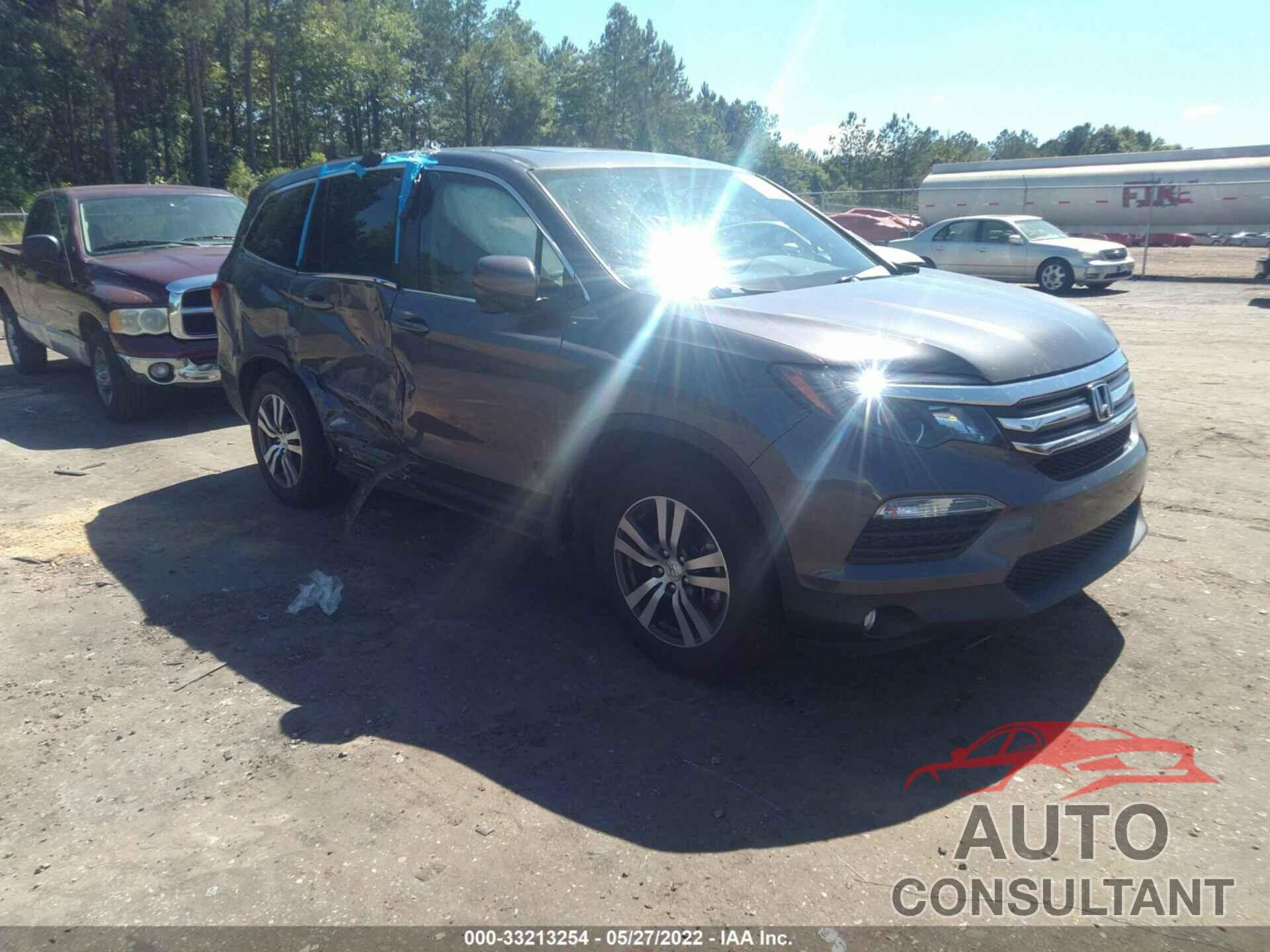 HONDA PILOT 2017 - 5FNYF5H52HB044934