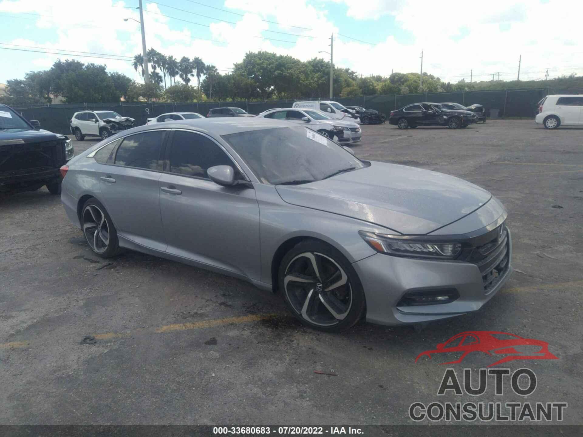 HONDA ACCORD SEDAN 2018 - 1HGCV1F30JA022504