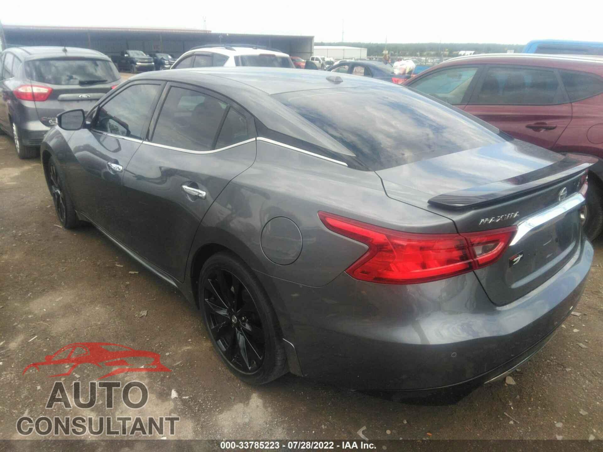NISSAN MAXIMA 2017 - 1N4AA6APXHC456801