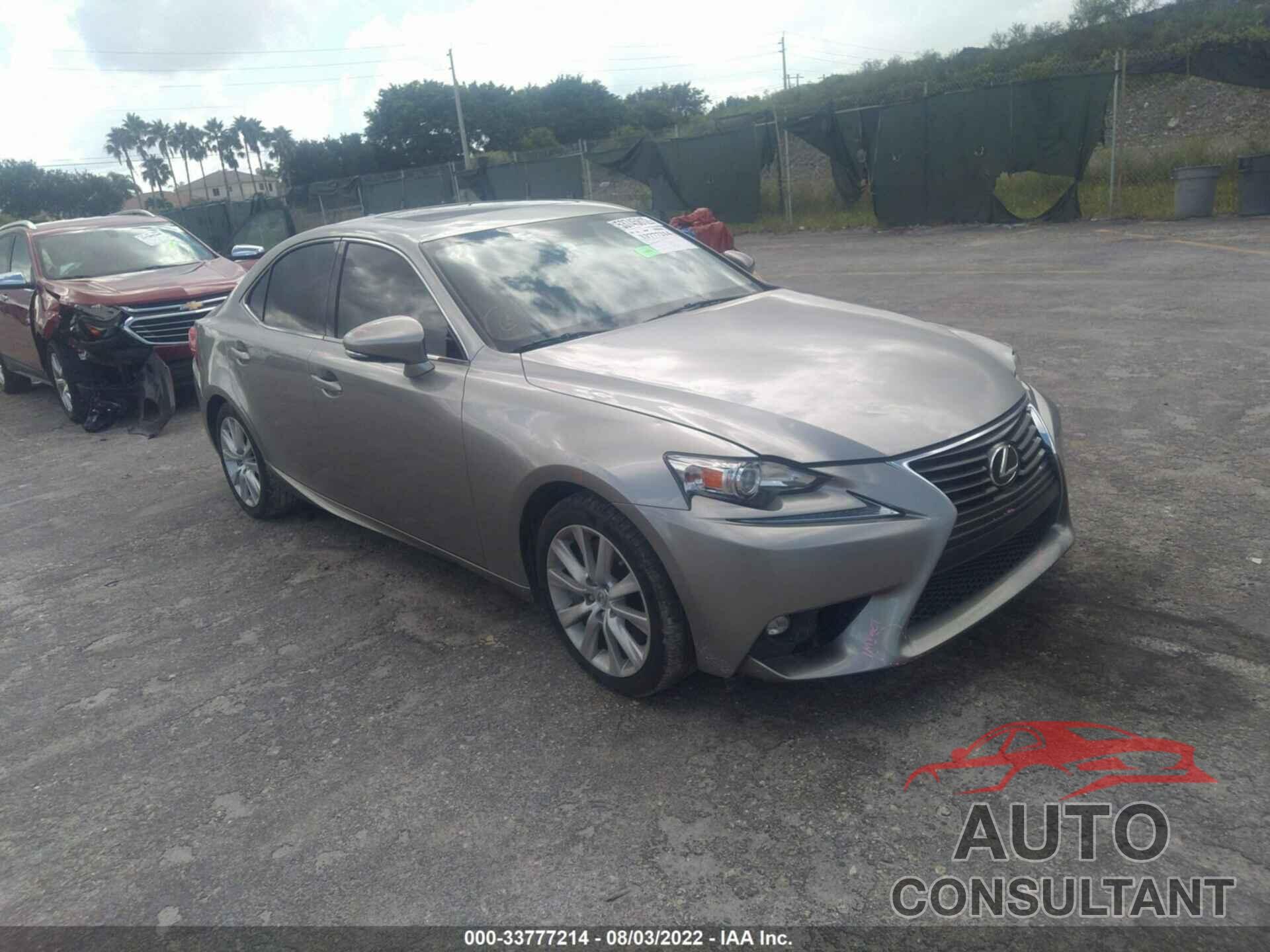 LEXUS IS 200T 2016 - JTHBA1D20G5008151