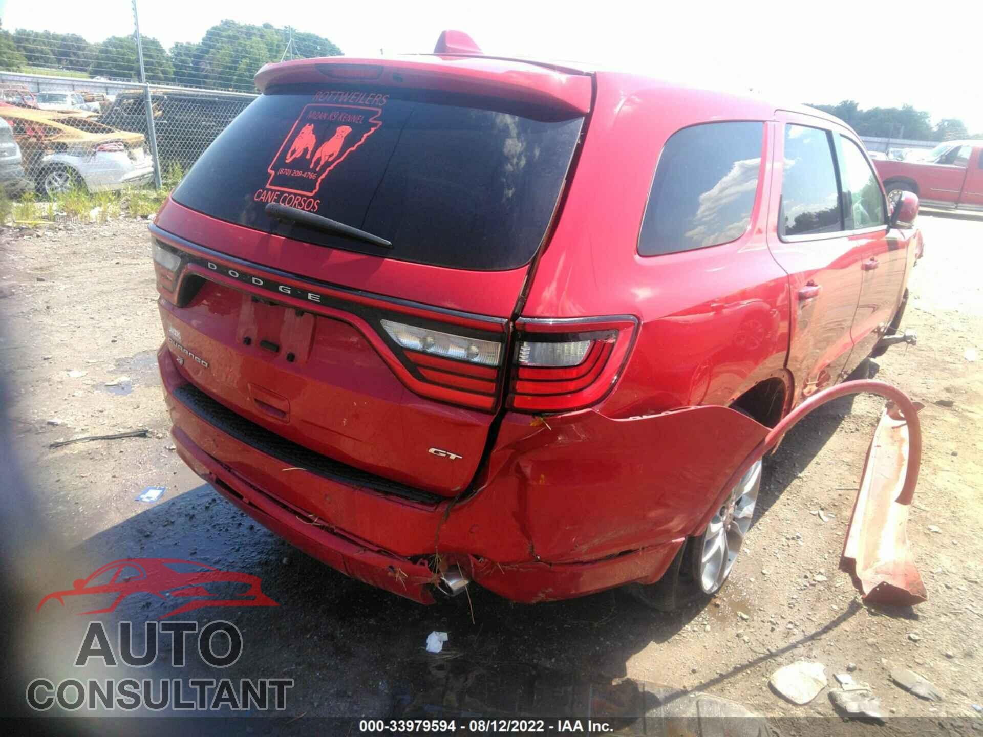 DODGE DURANGO 2019 - 1C4RDJDG6KC764753