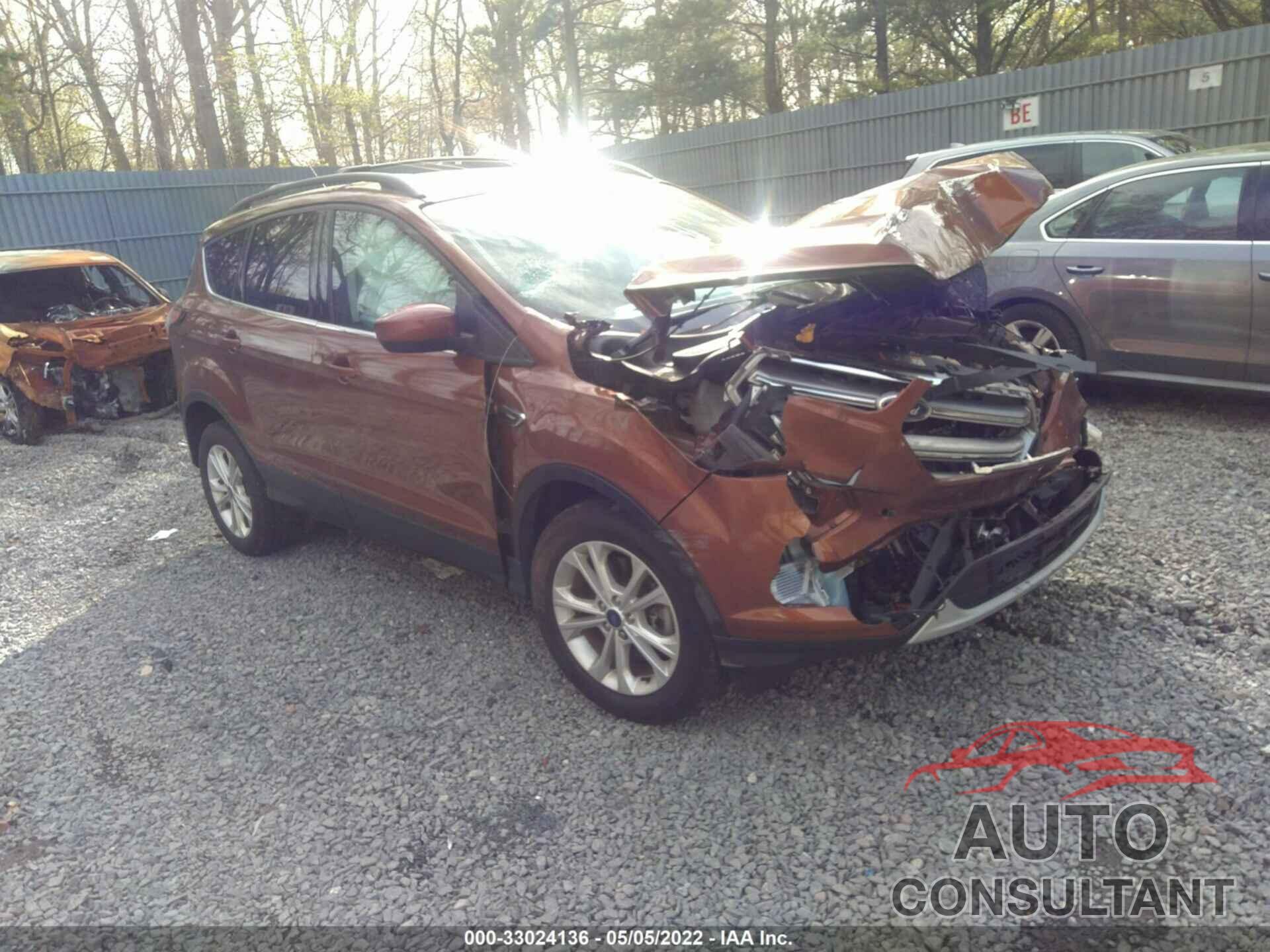 FORD ESCAPE 2017 - 1FMCU9GDXHUC58041