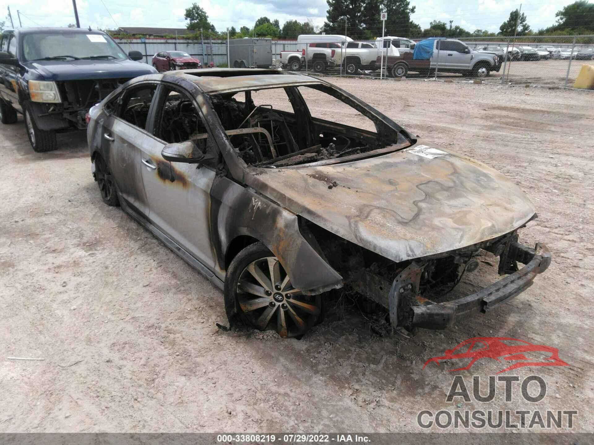 HYUNDAI SONATA 2017 - 5NPE34AFXHH476505