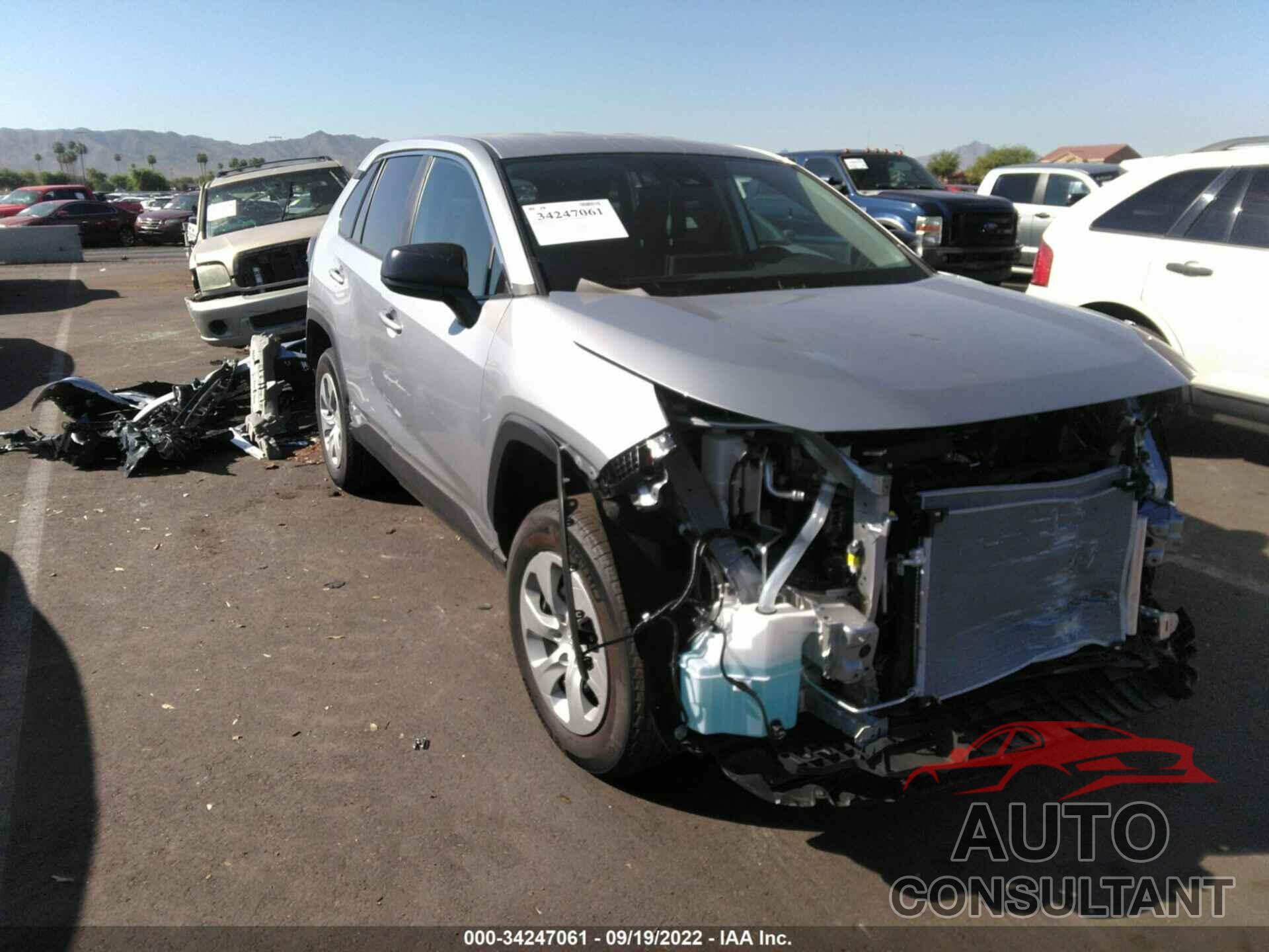 TOYOTA RAV4 2022 - 2T3H1RFV5NW212144