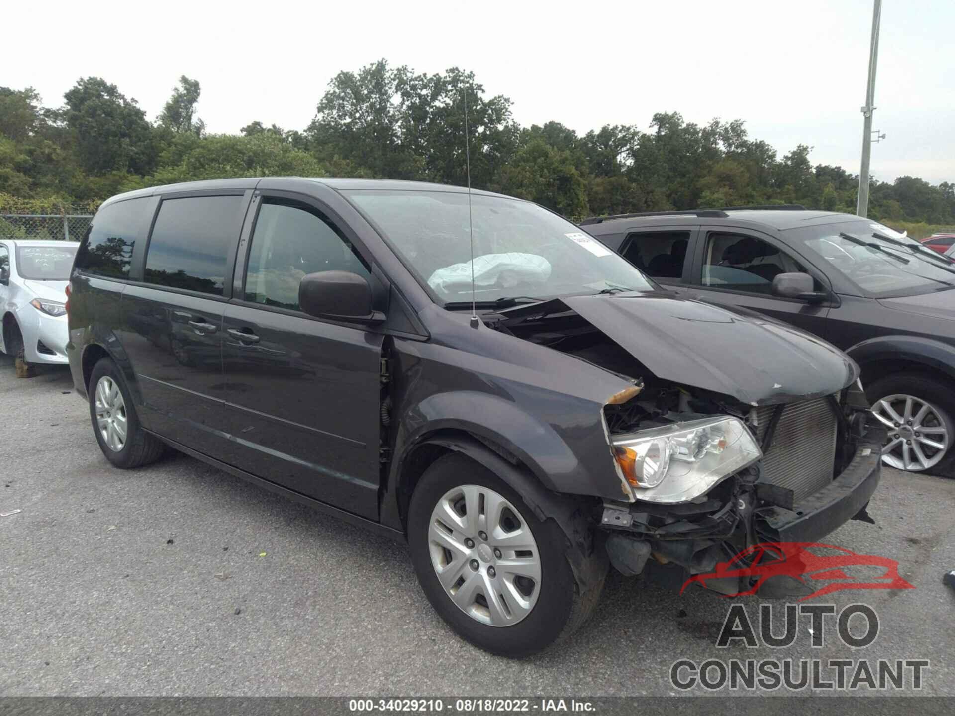 DODGE GRAND CARAVAN 2017 - 2C4RDGBG0HR641679