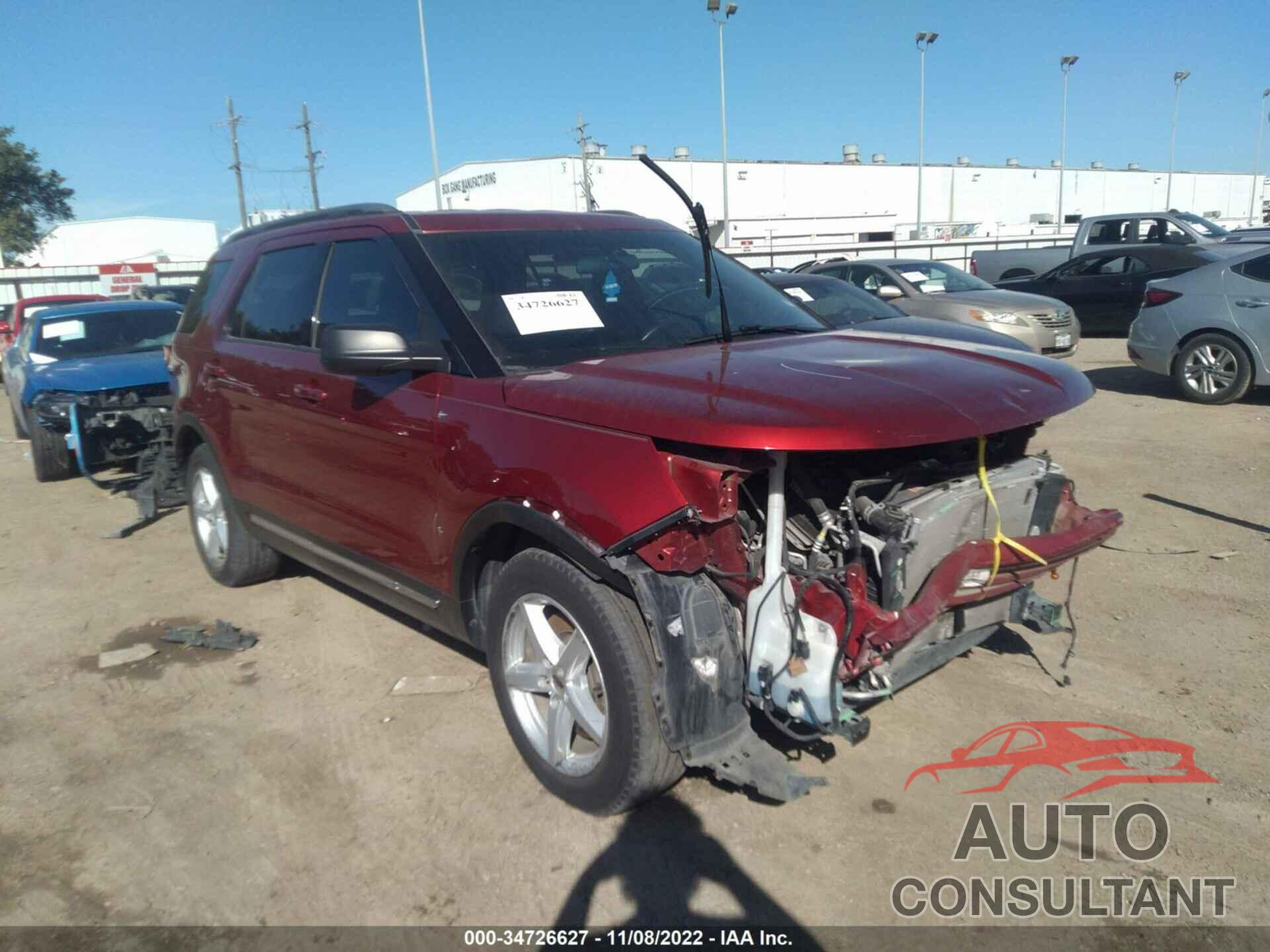 FORD EXPLORER 2018 - 1FM5K7D88JGA25032