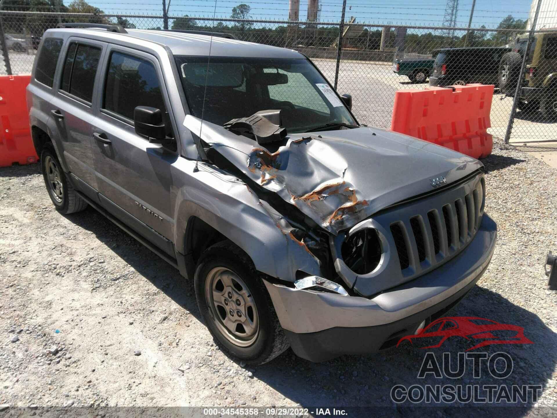 JEEP PATRIOT 2016 - 1C4NJPBA0GD706017
