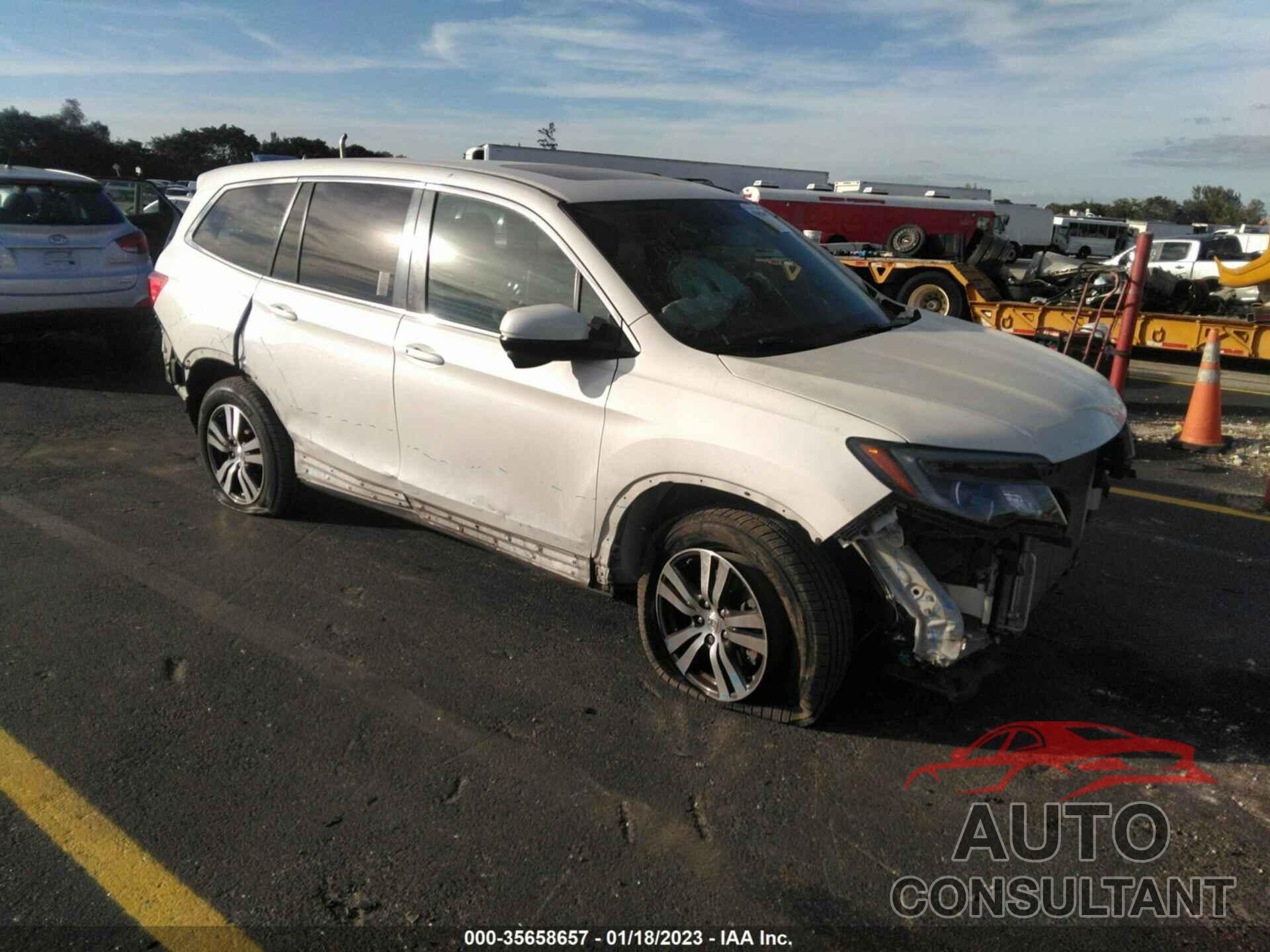 HONDA PILOT 2017 - 5FNYF5H57HB018653