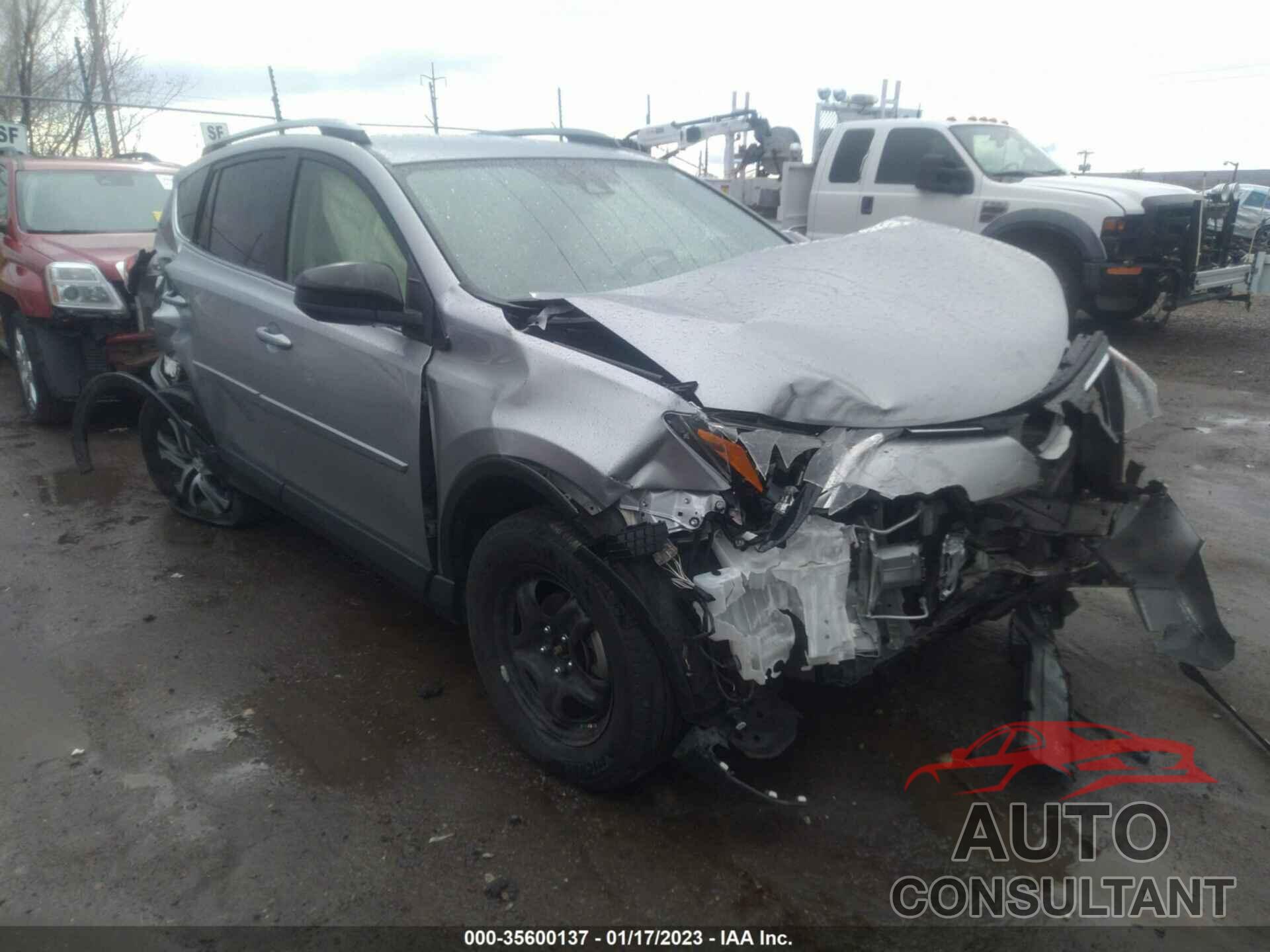 TOYOTA RAV4 2018 - JTMBFREV4JJ201282