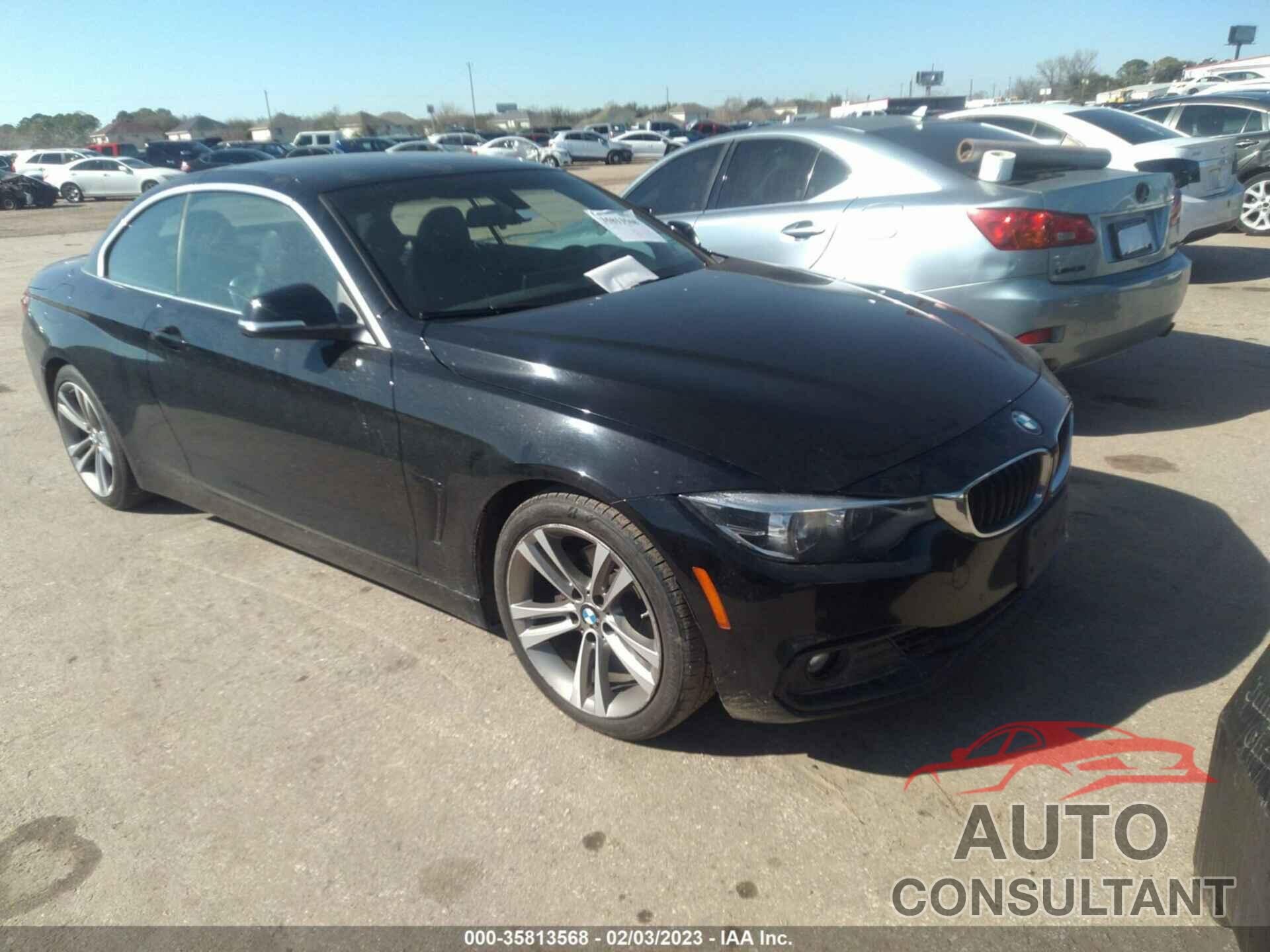 BMW 4 SERIES 2018 - WBA4Z1C58JEC60980