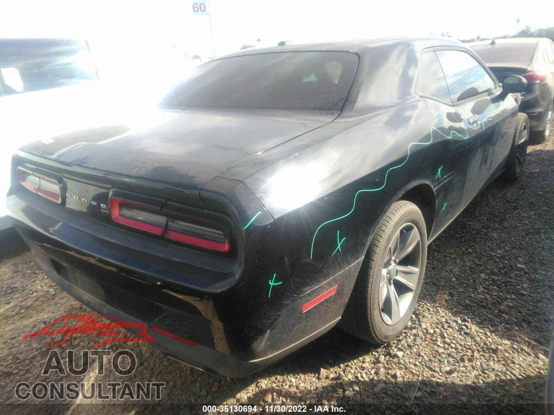 DODGE CHALLENGER 2016 - 2C3CDZAG2GH184627