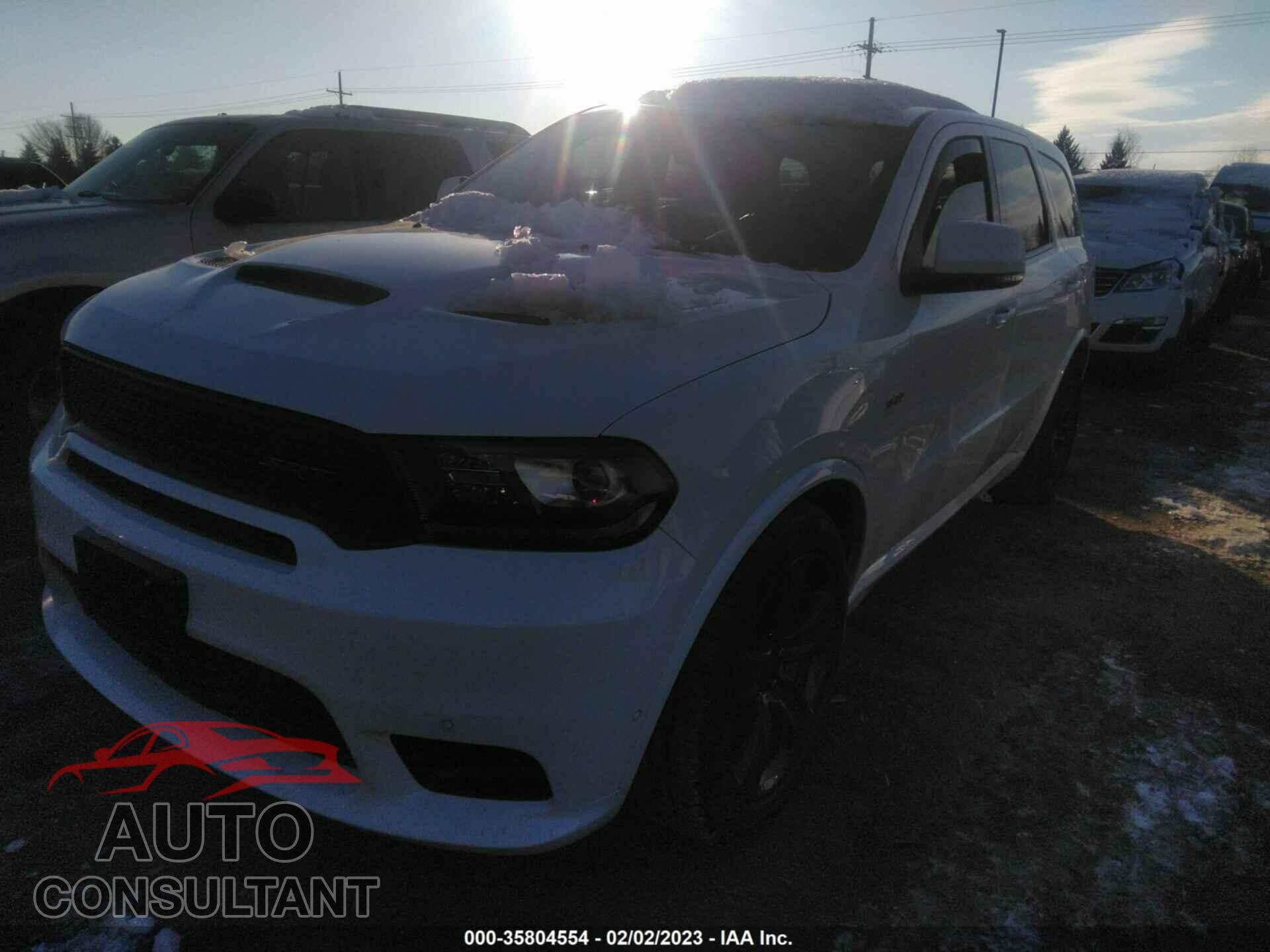 DODGE DURANGO 2018 - 1C4SDJGJ5JC132494