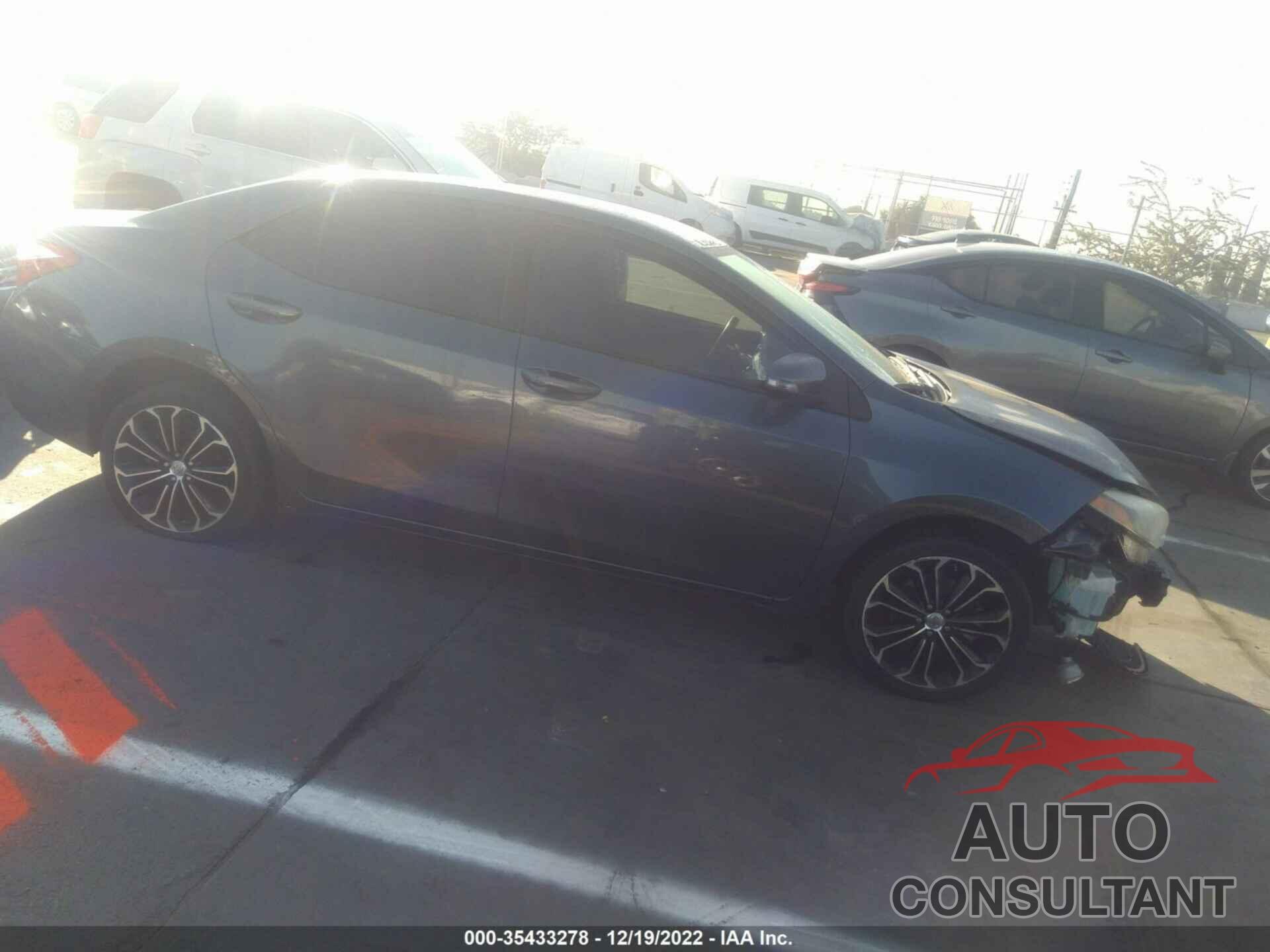 TOYOTA COROLLA 2015 - 5YFBURHE8FP229431