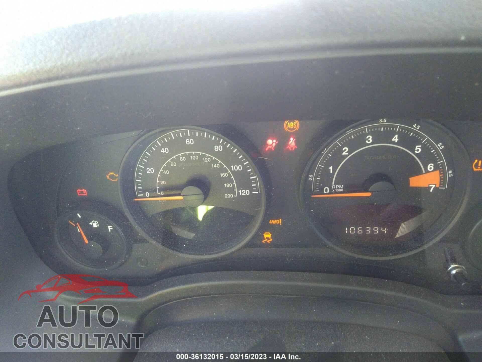JEEP COMPASS 2017 - 1C4NJDBB8HD133862