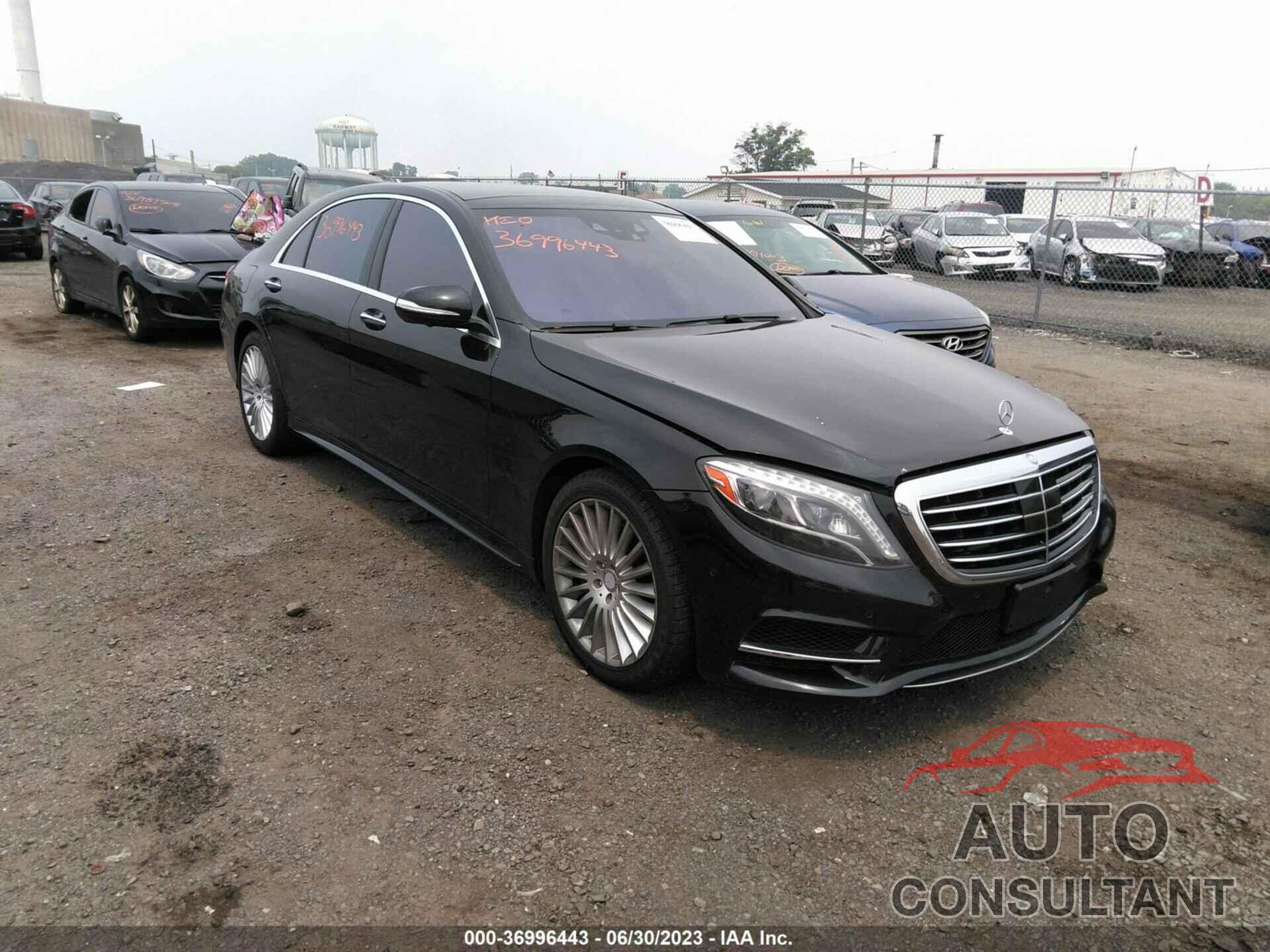 MERCEDES-BENZ S-CLASS 2015 - WDDUG8FB7FA124215