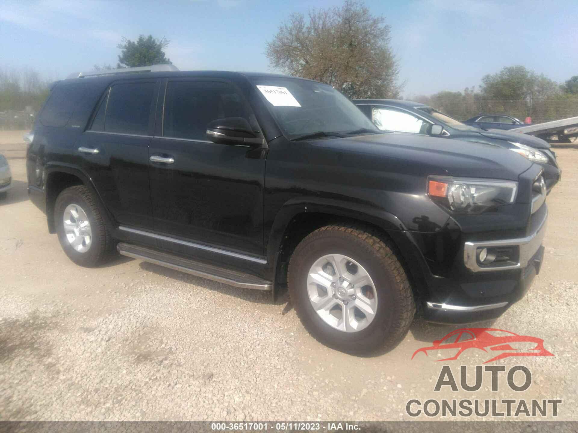 TOYOTA 4RUNNER 2017 - JTEZU5JR1H5149694