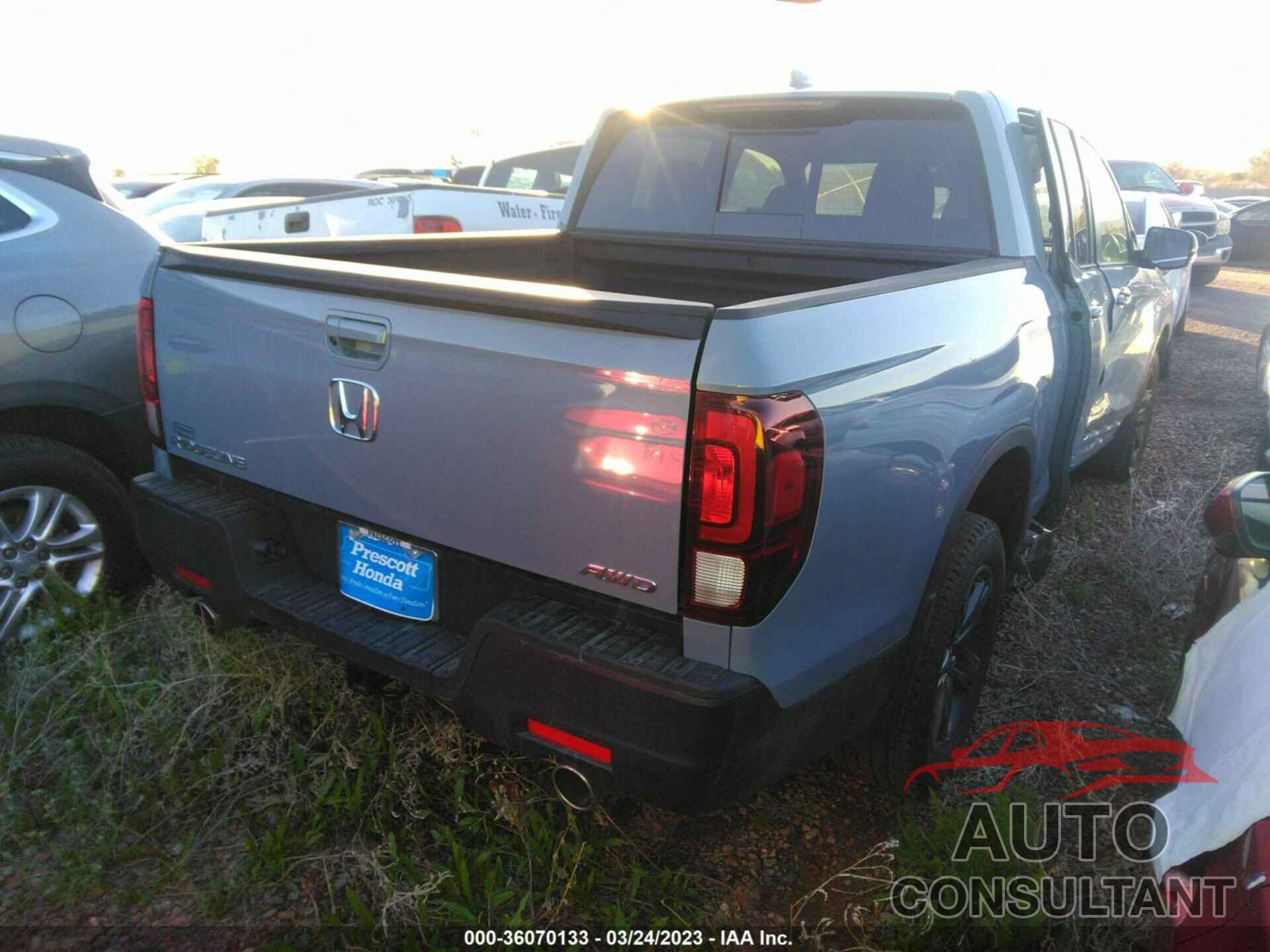 HONDA RIDGELINE 2023 - 5FPYK3F55PB018420