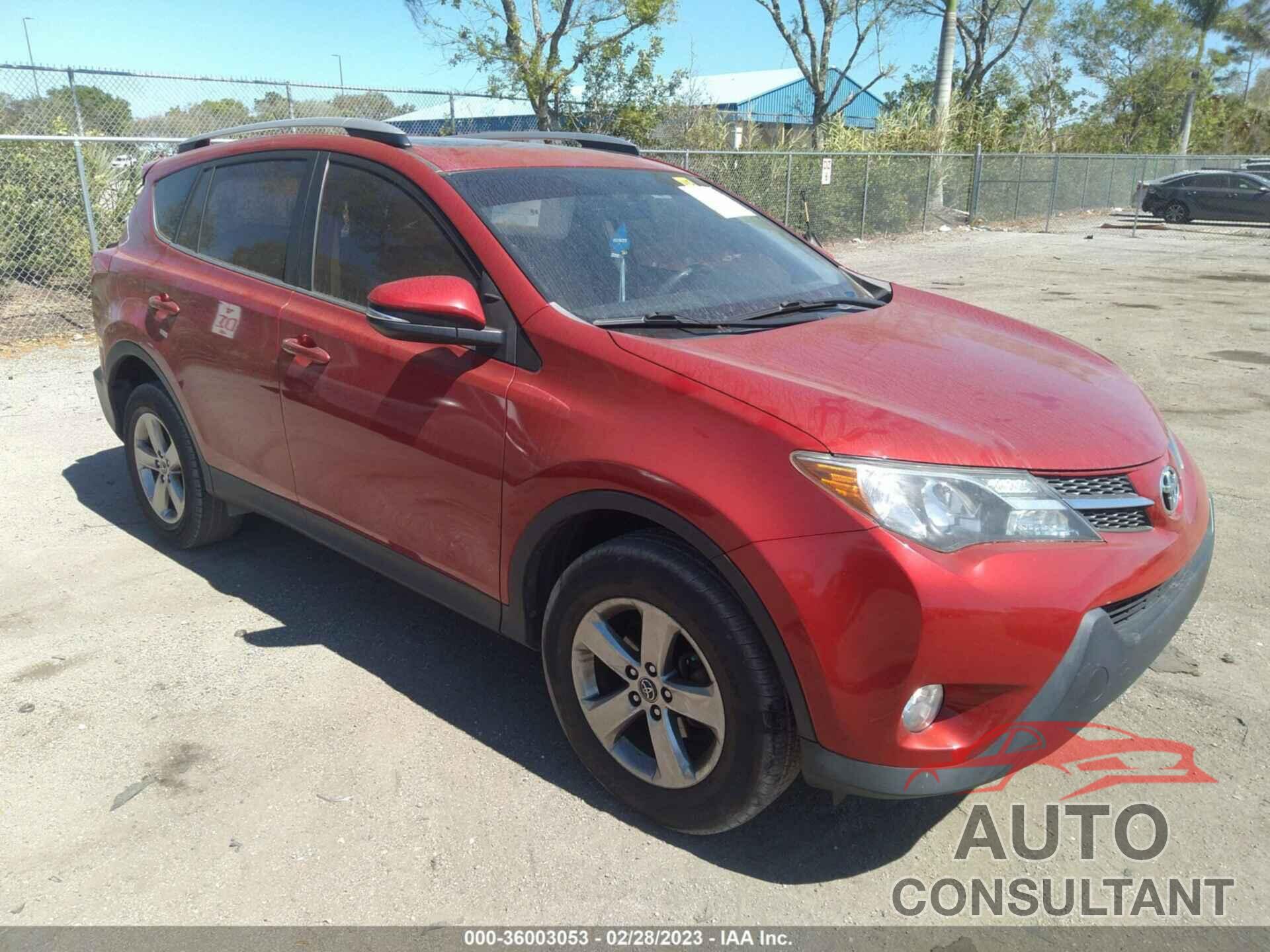TOYOTA RAV4 2015 - JTMWFREV5FD069396