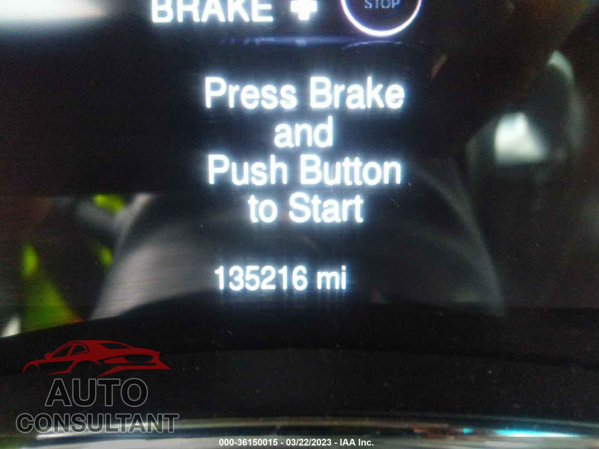 DODGE DURANGO 2015 - 1C4RDJAG4FC169913