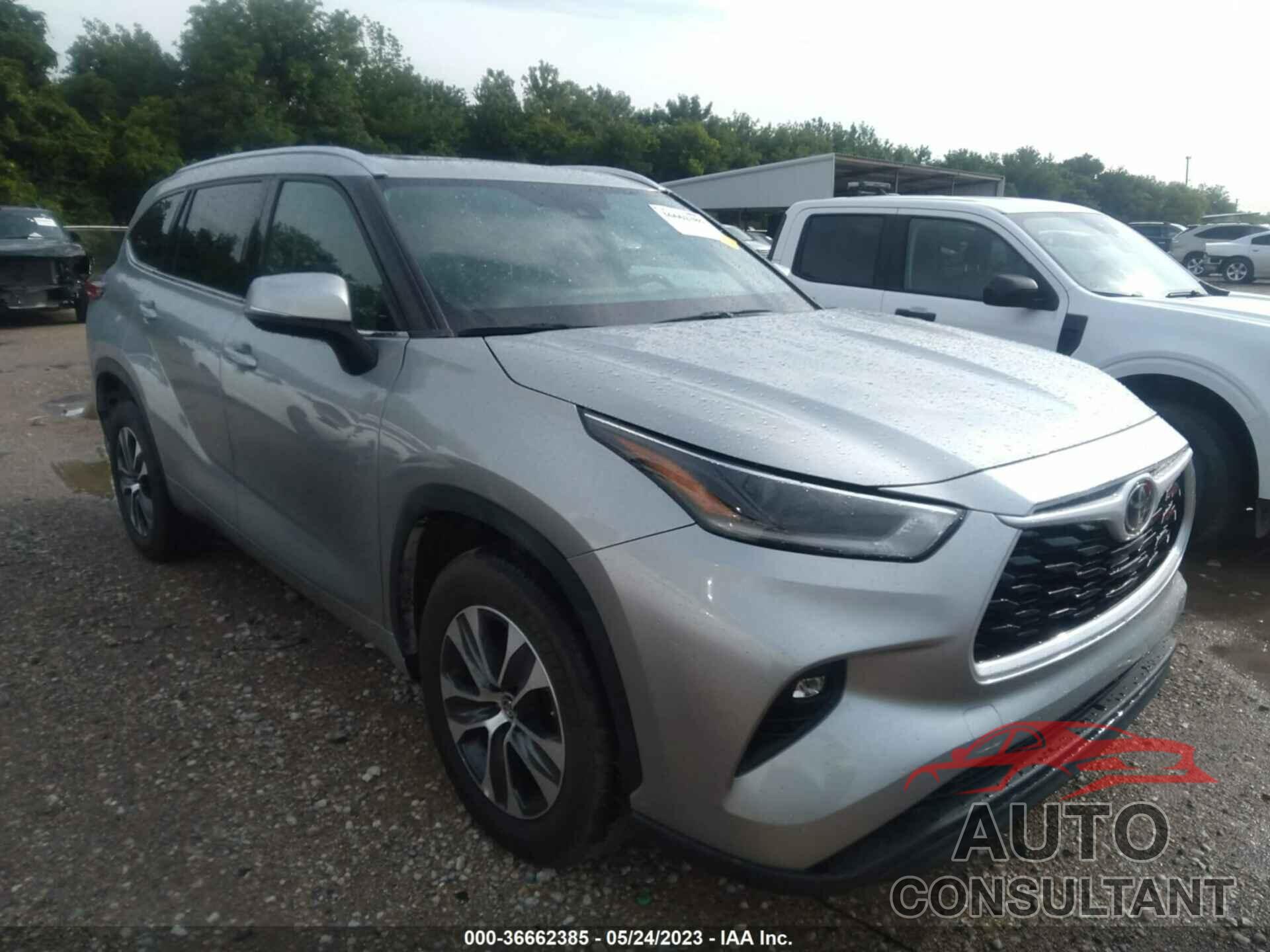 TOYOTA HIGHLANDER 2021 - 5TDGZRAH6MS524110