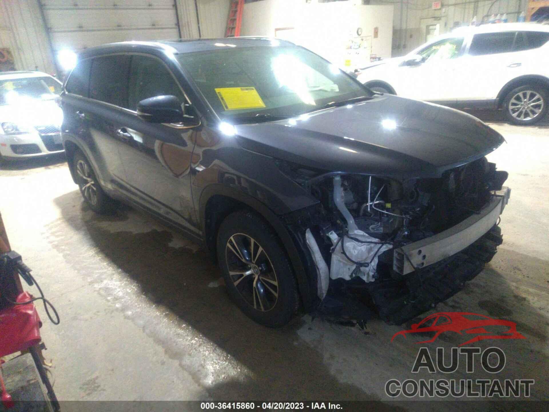 TOYOTA HIGHLANDER 2016 - 5TDJKRFH5GS273166