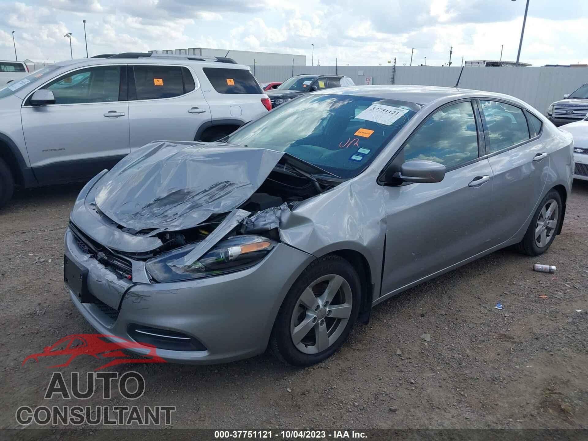 DODGE DART 2015 - 1C3CDFBB0FD390168