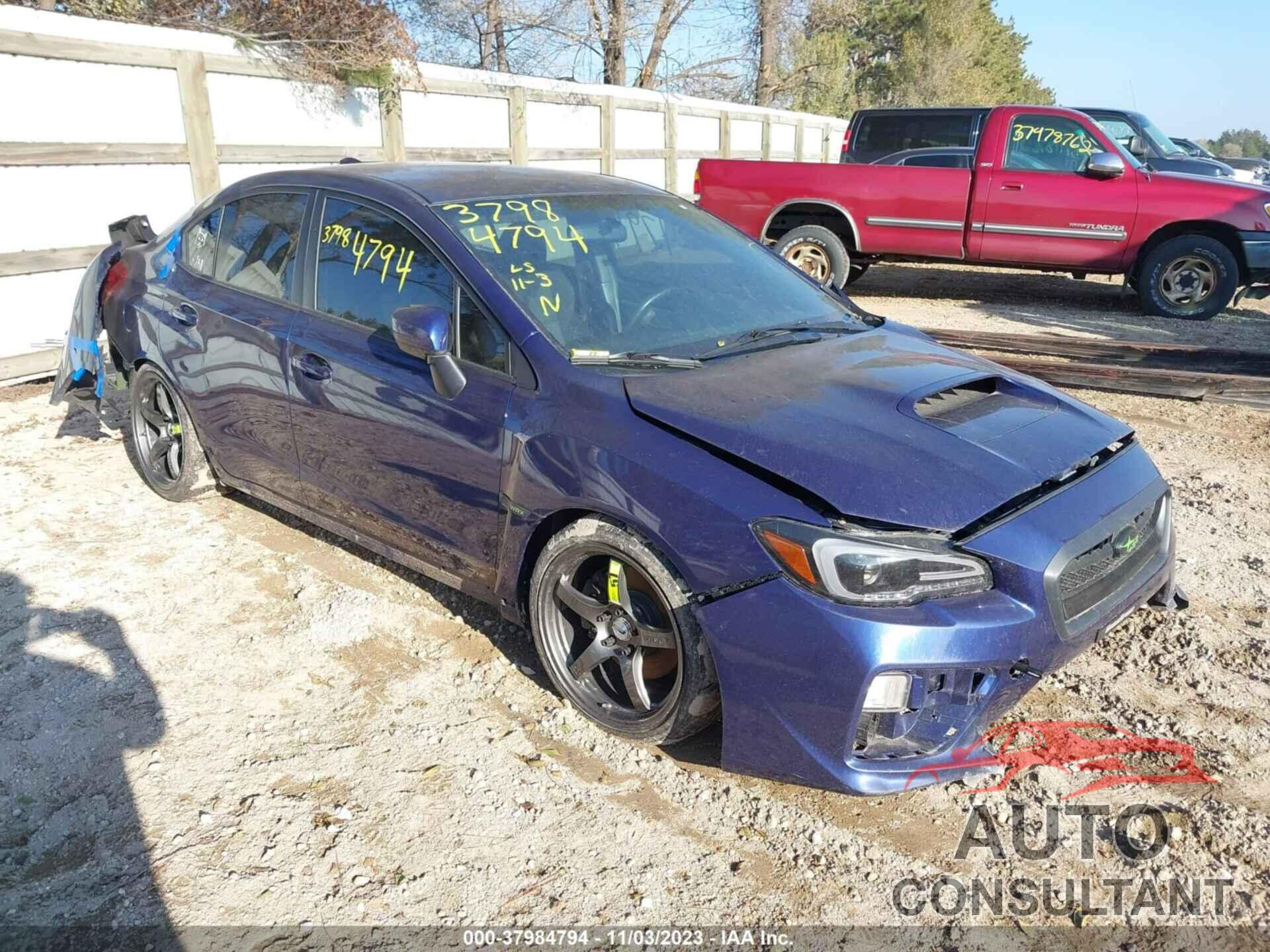 SUBARU WRX 2017 - JF1VA1B66H9834166