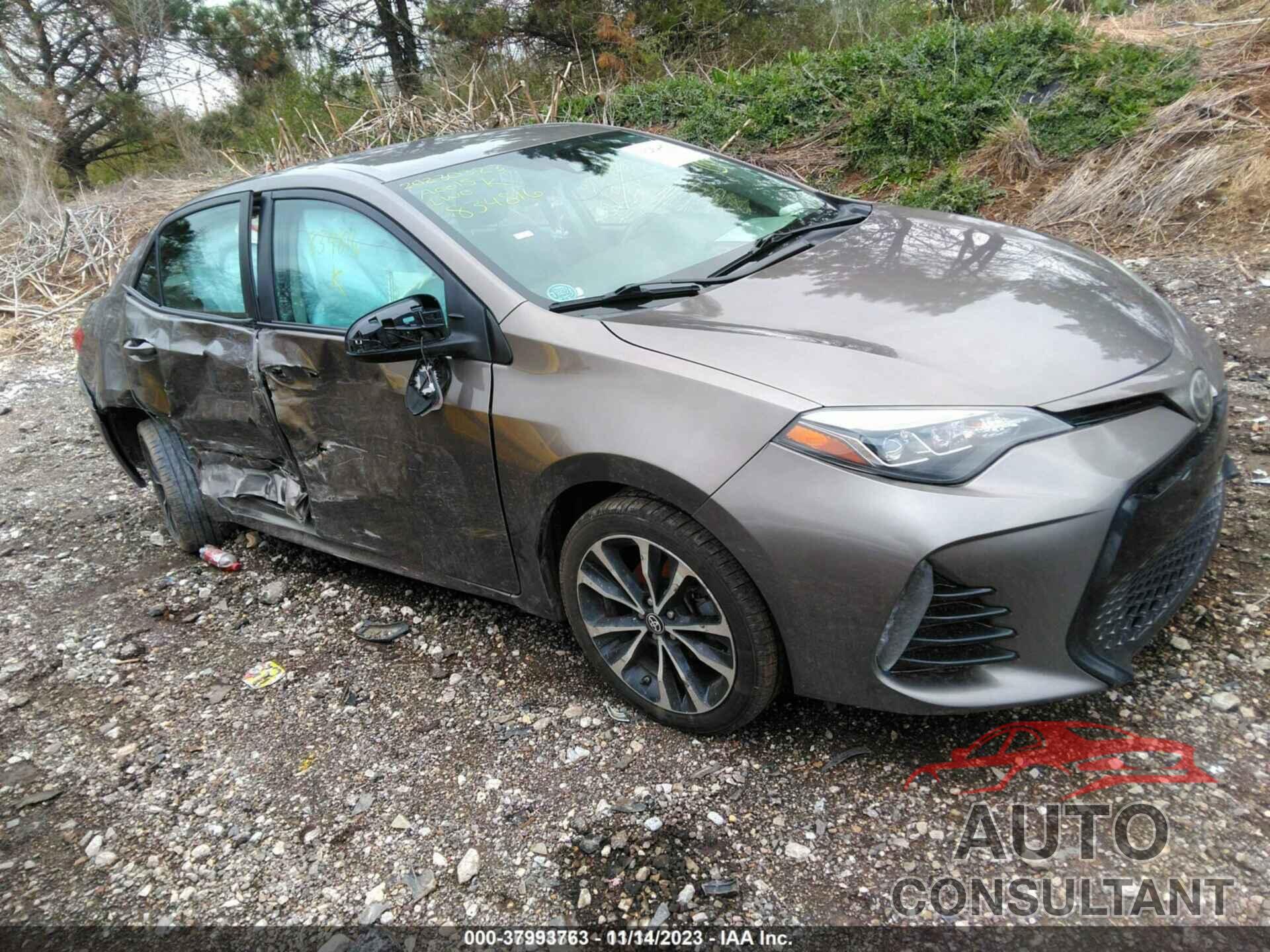 TOYOTA COROLLA 2017 - 2T1BURHE3HC834816